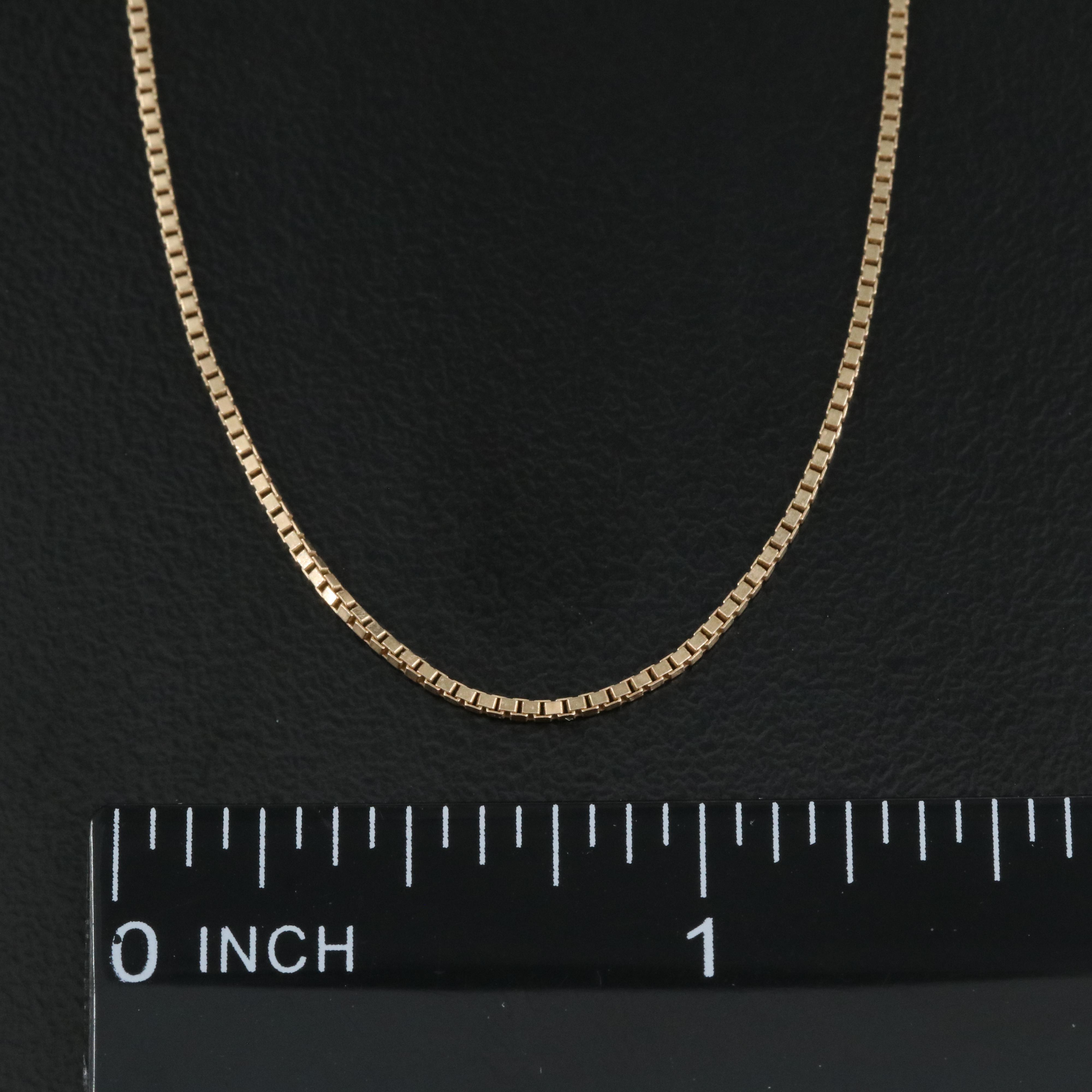14K Box Chain