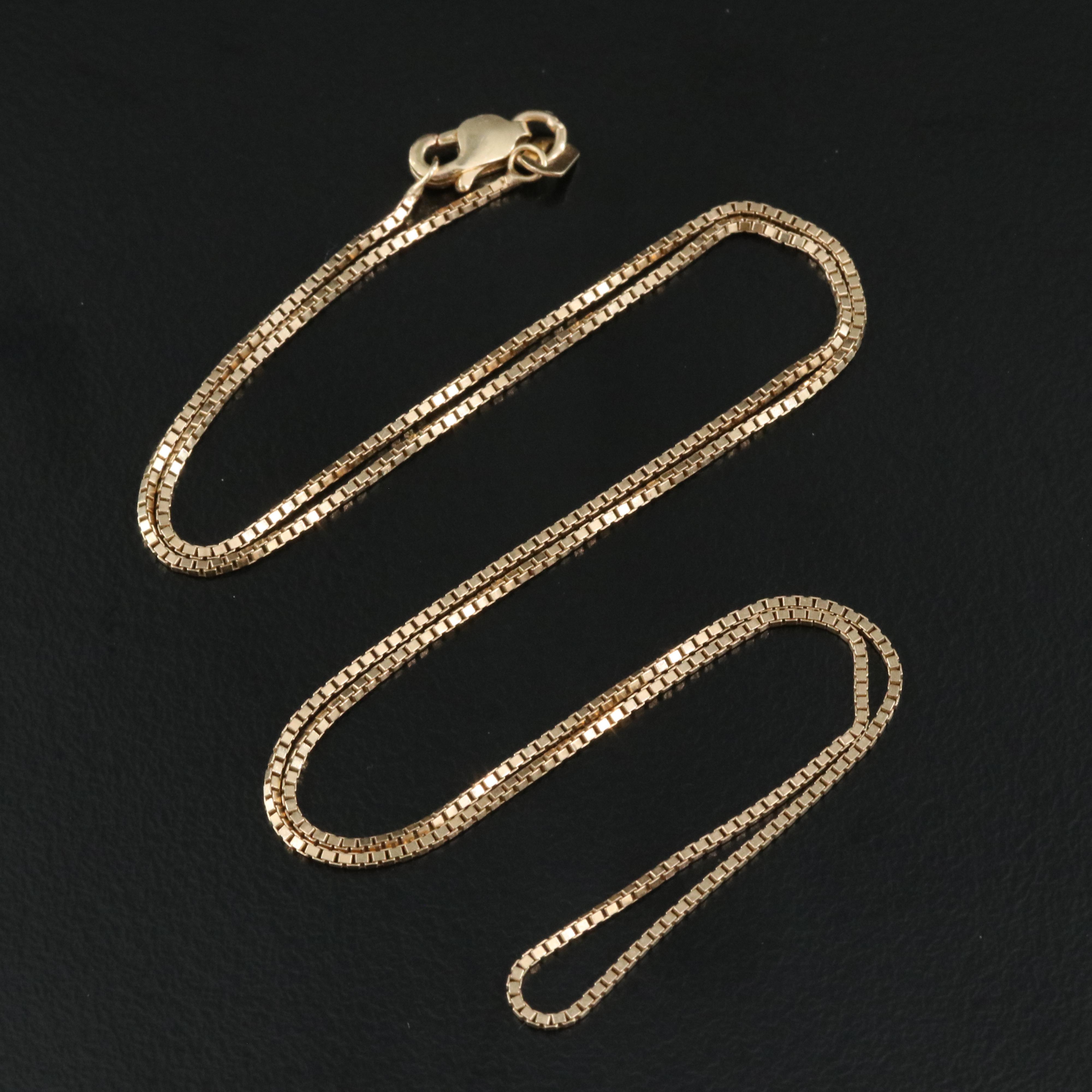 14K Box Chain