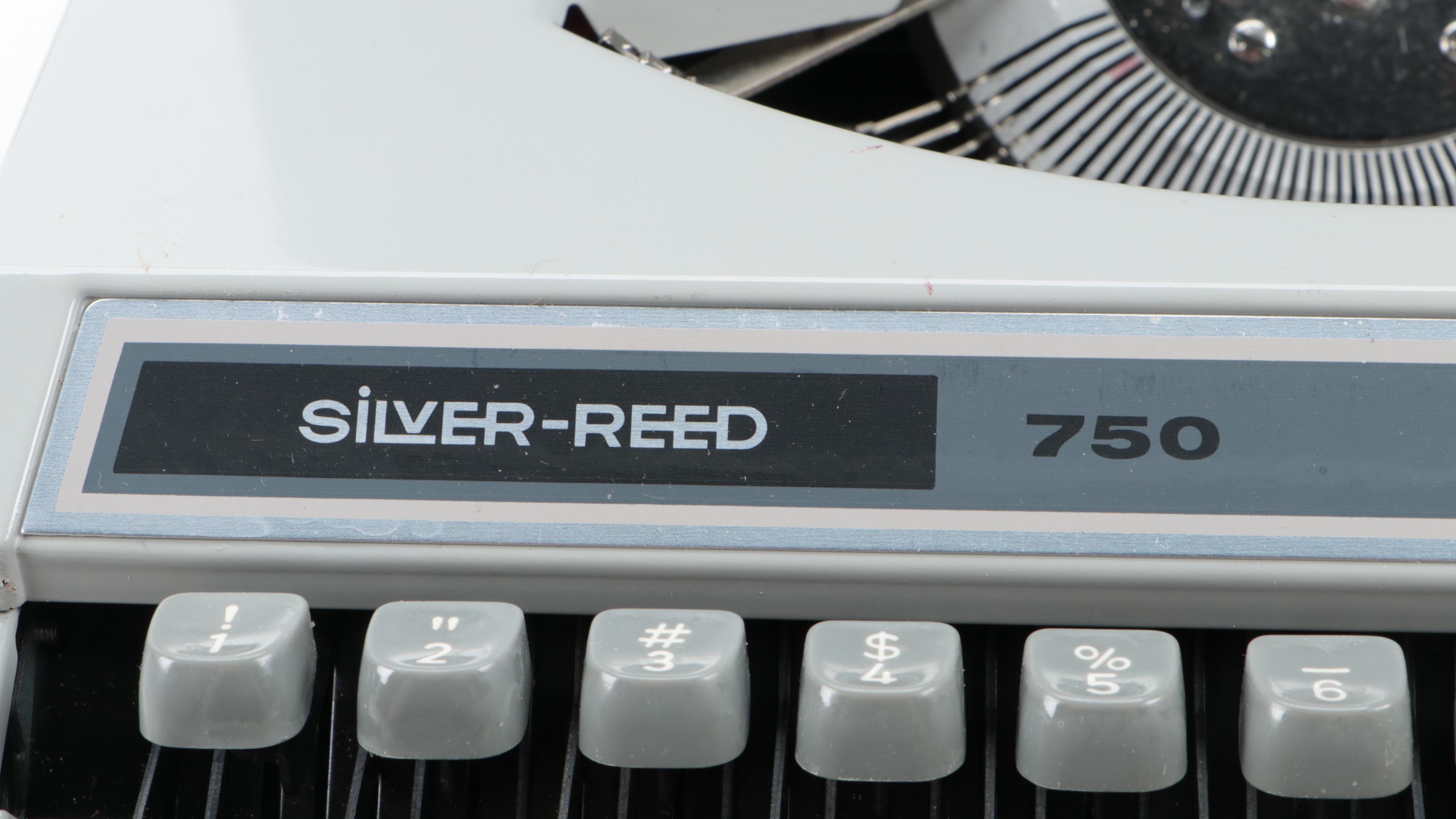 Silver-Reed Model 750 Typewriter, 1979