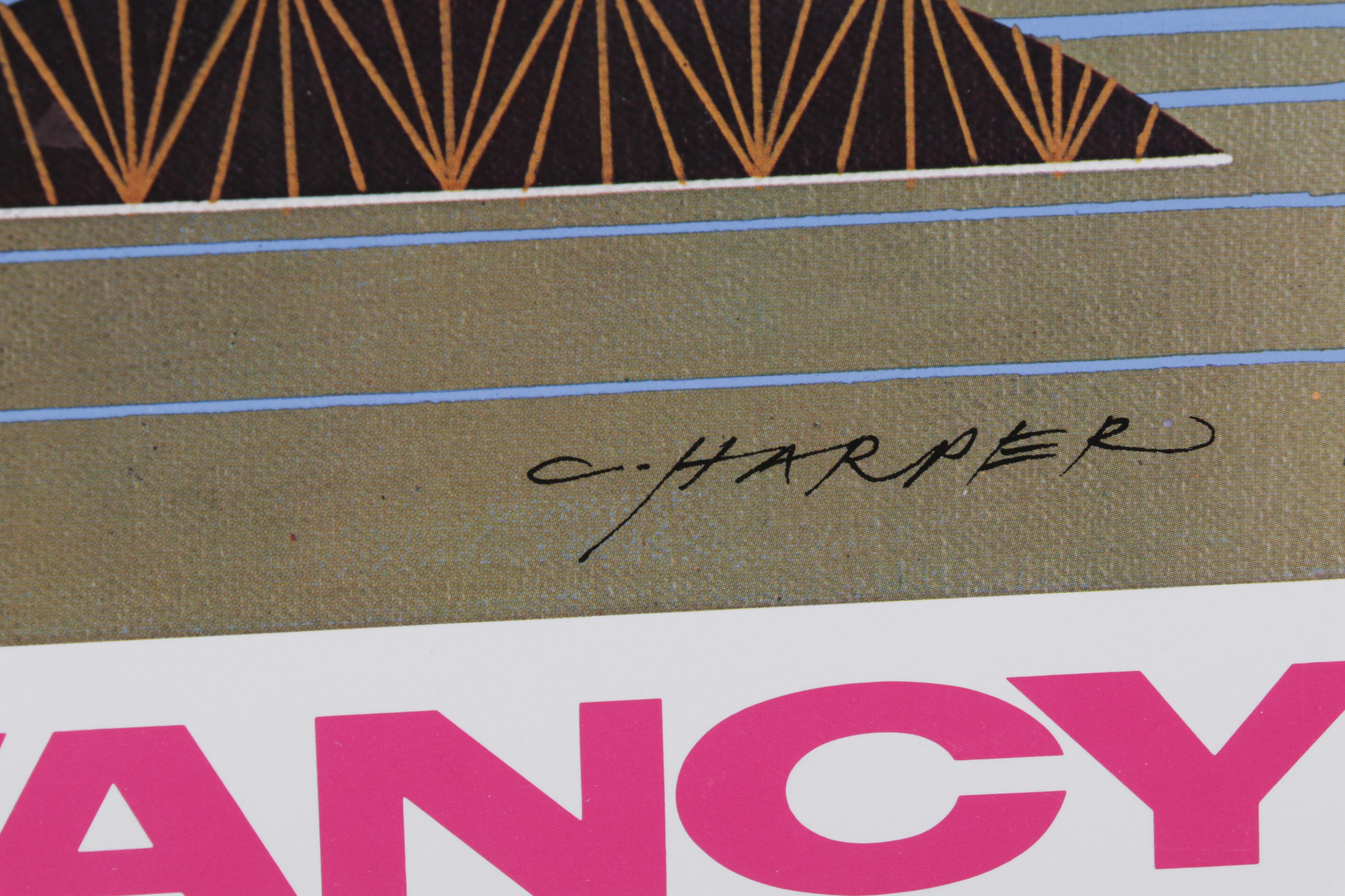 Offset Lithograph Poster After Charley Harper "The Conservancy, Naples, Florida"