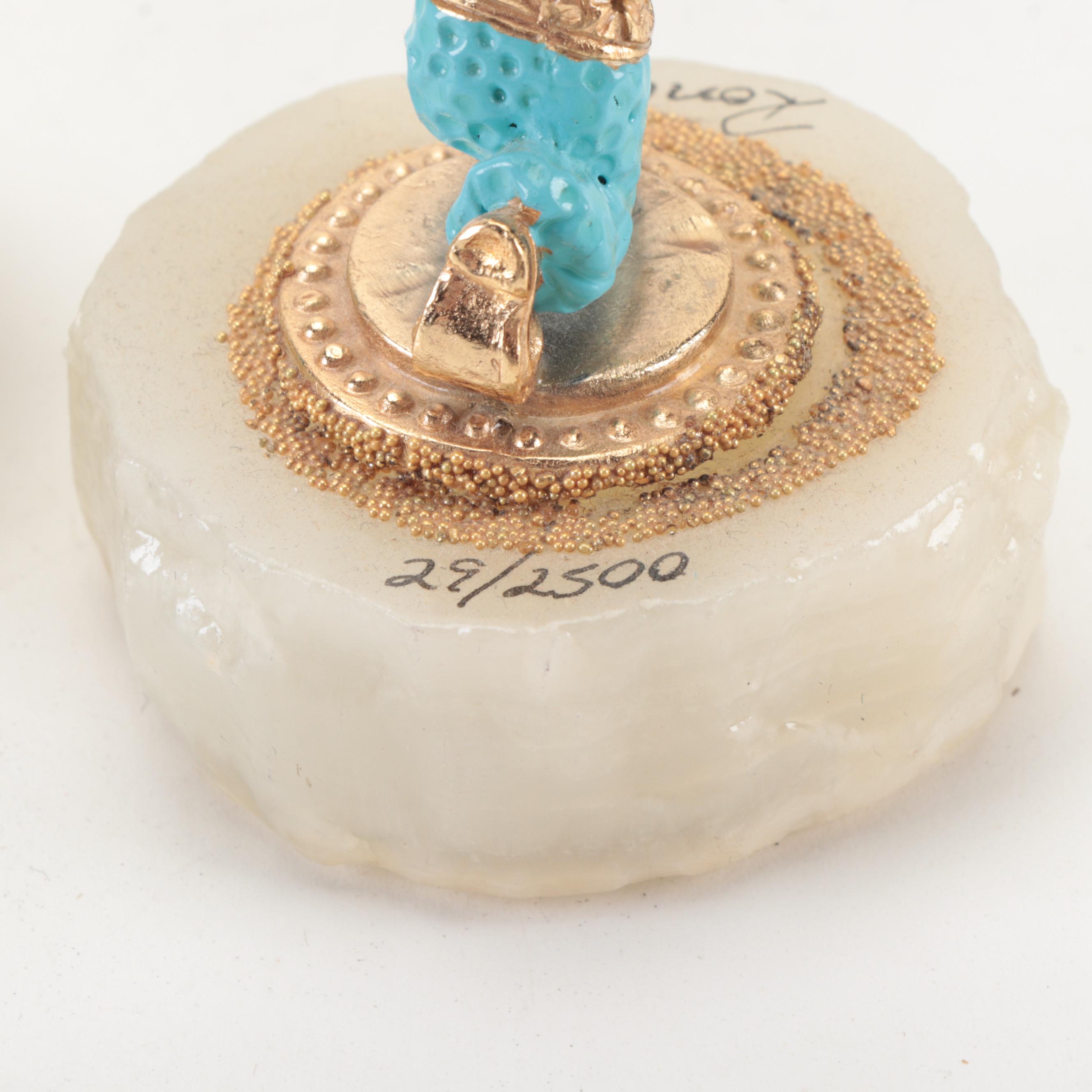 First Edition "Ron Lee's World of Clowns" by Olivia Long with Ron Lee Figurines