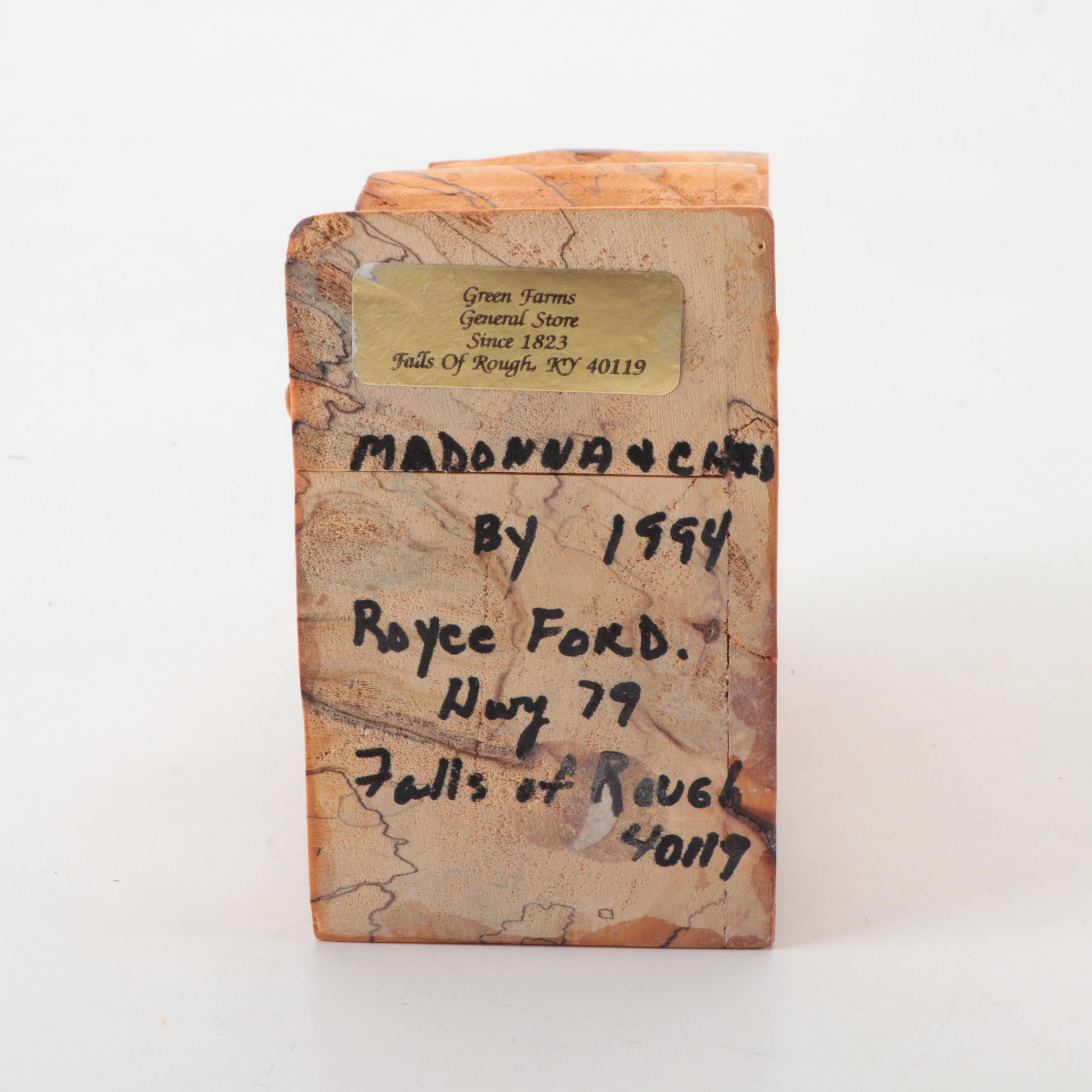 Steve Smith and Royce Ford Exotic Hardwood Boxes