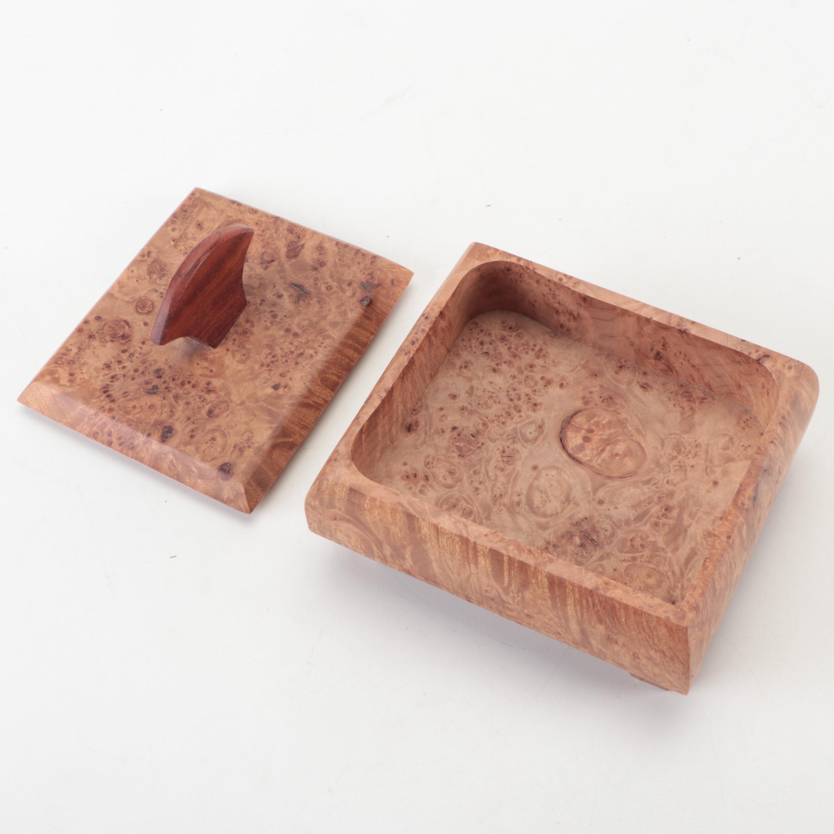 Steve Smith and Royce Ford Exotic Hardwood Boxes