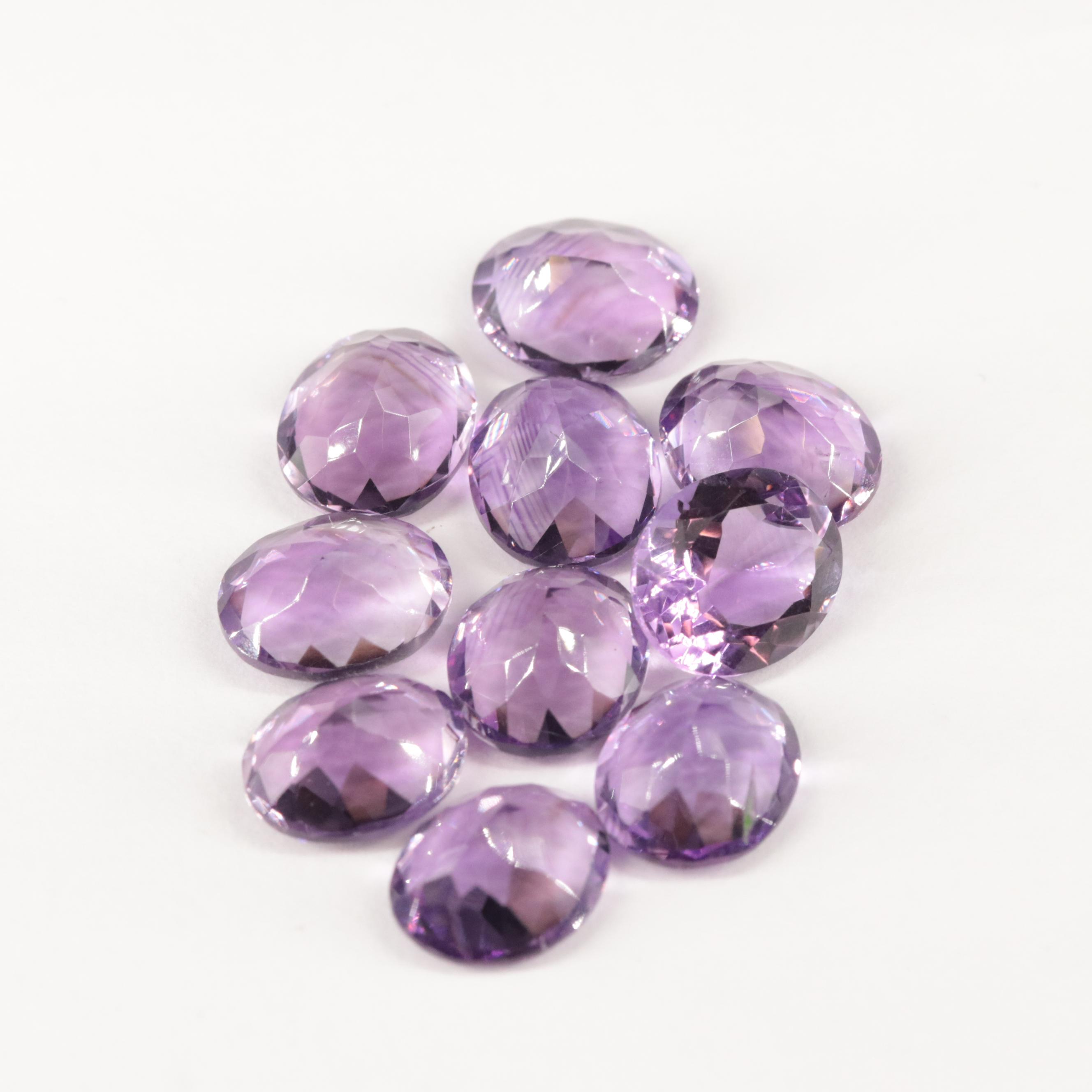 Loose 39.63 CTW Amethyst