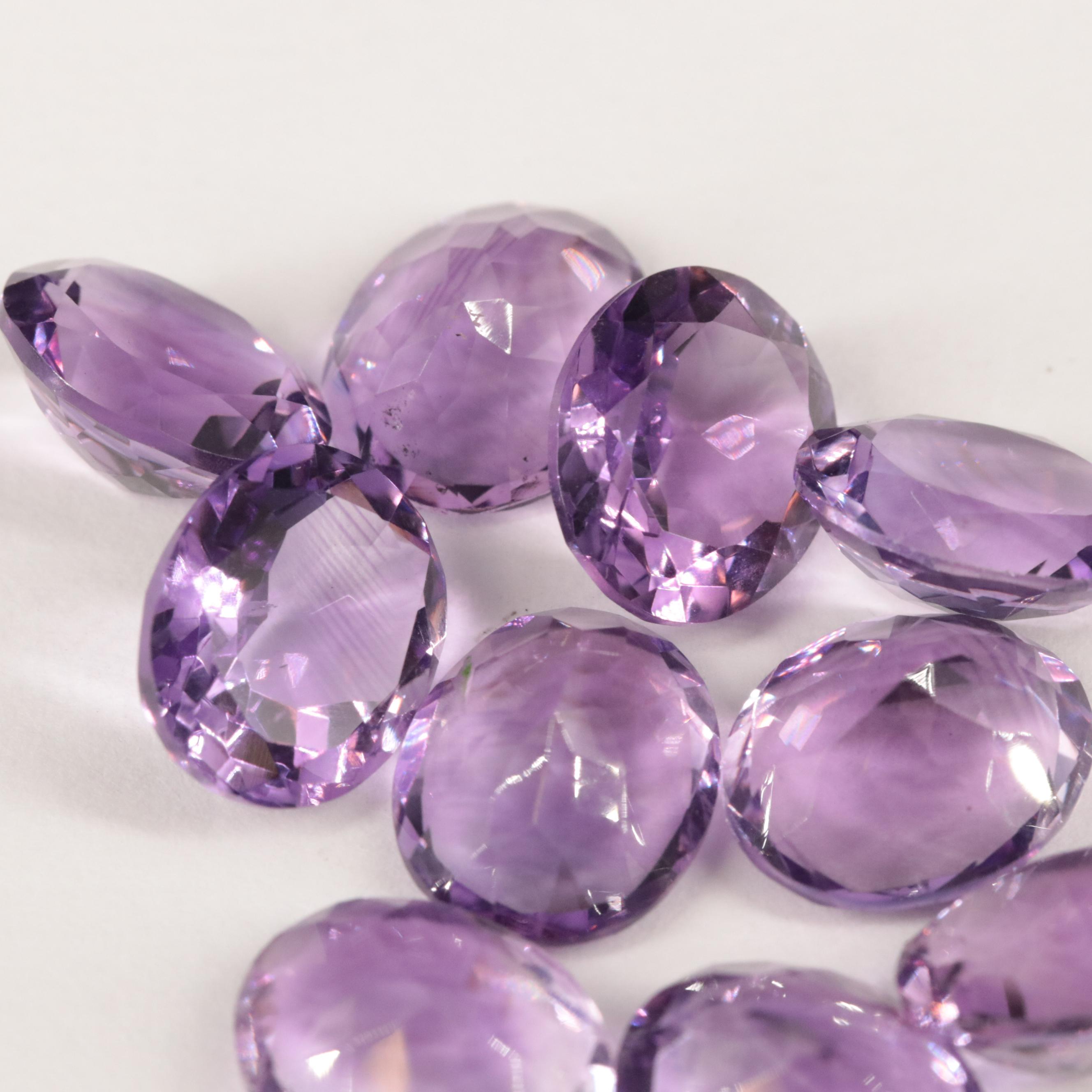 Loose 39.63 CTW Amethyst