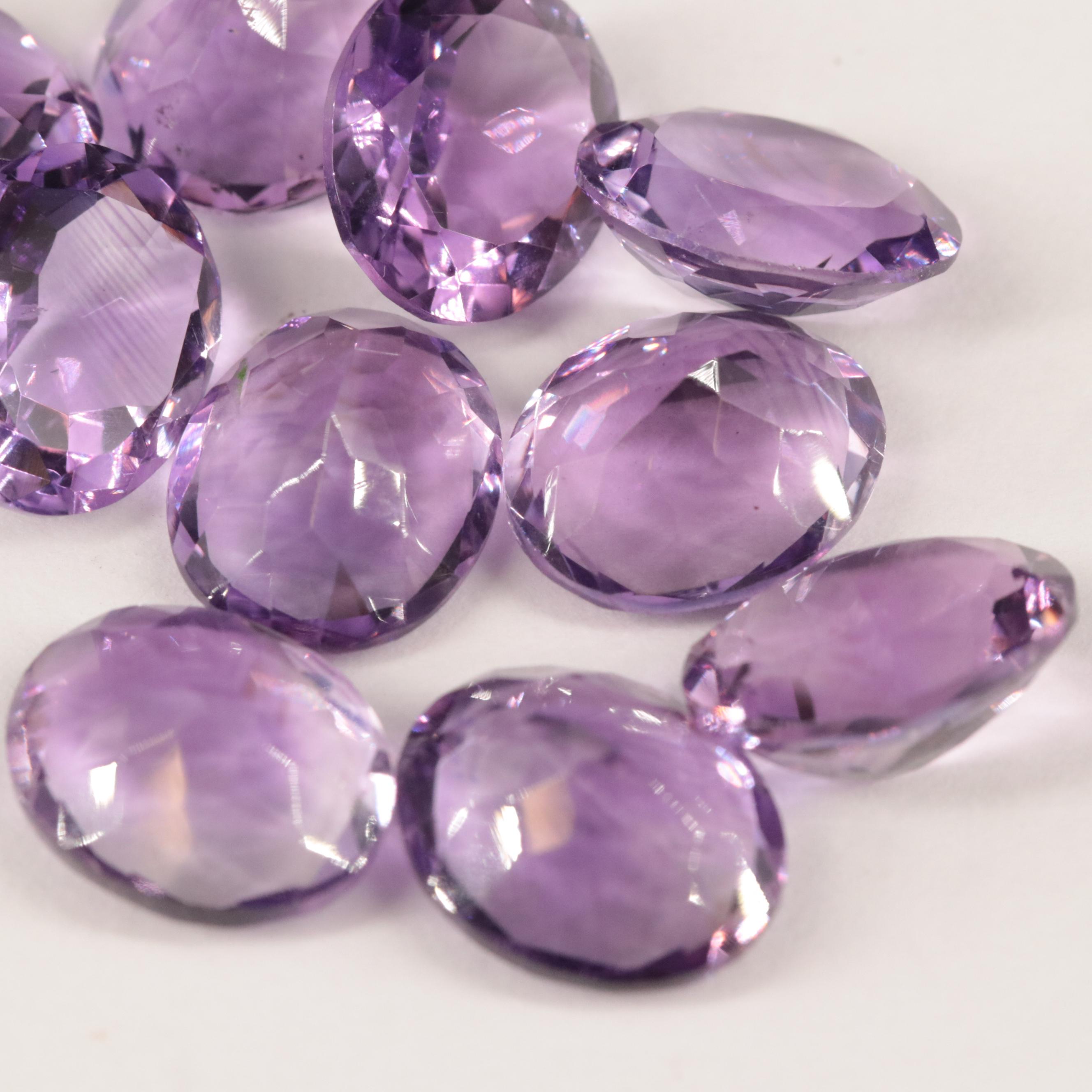 Loose 39.63 CTW Amethyst