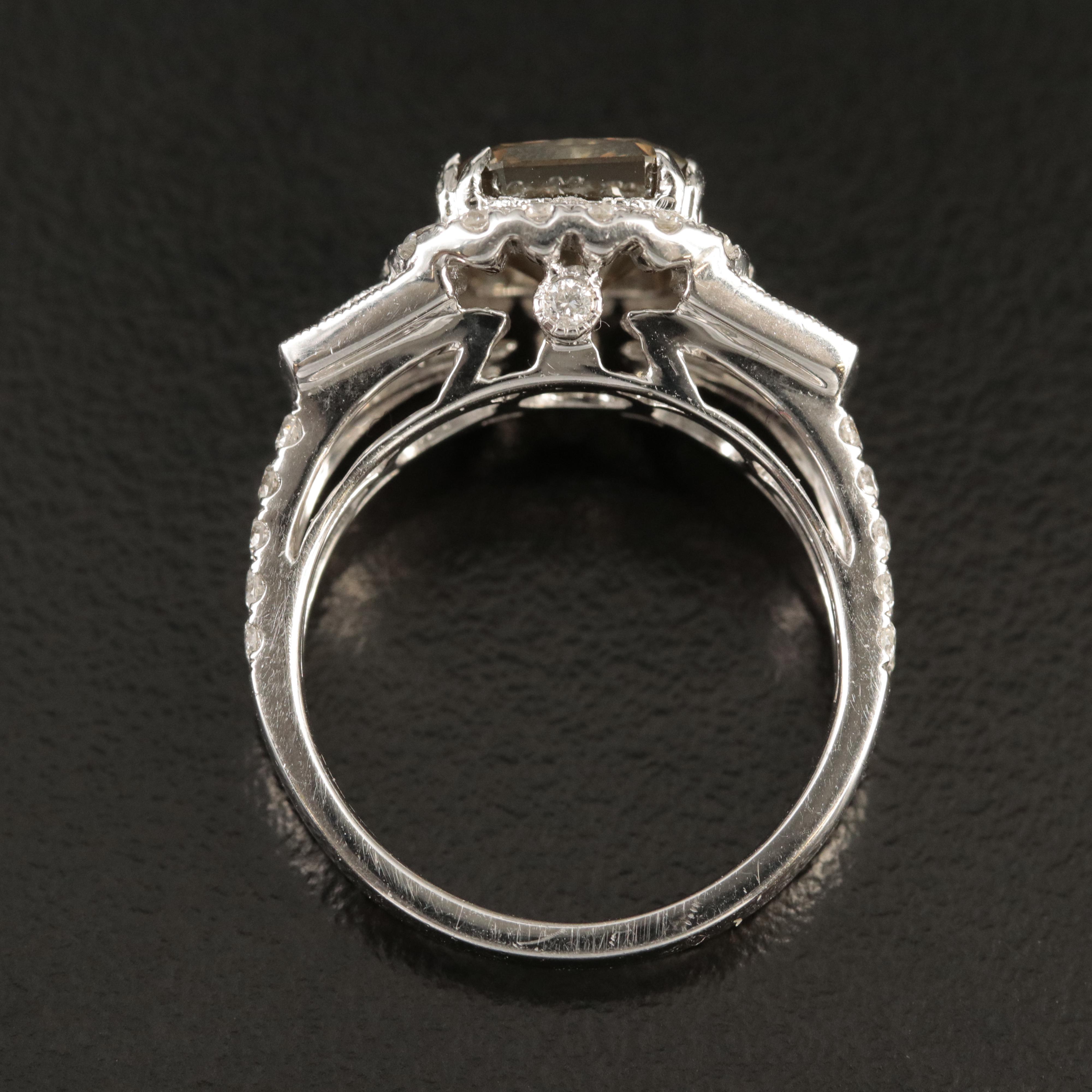 14K 4.04 CTW Diamond Ring