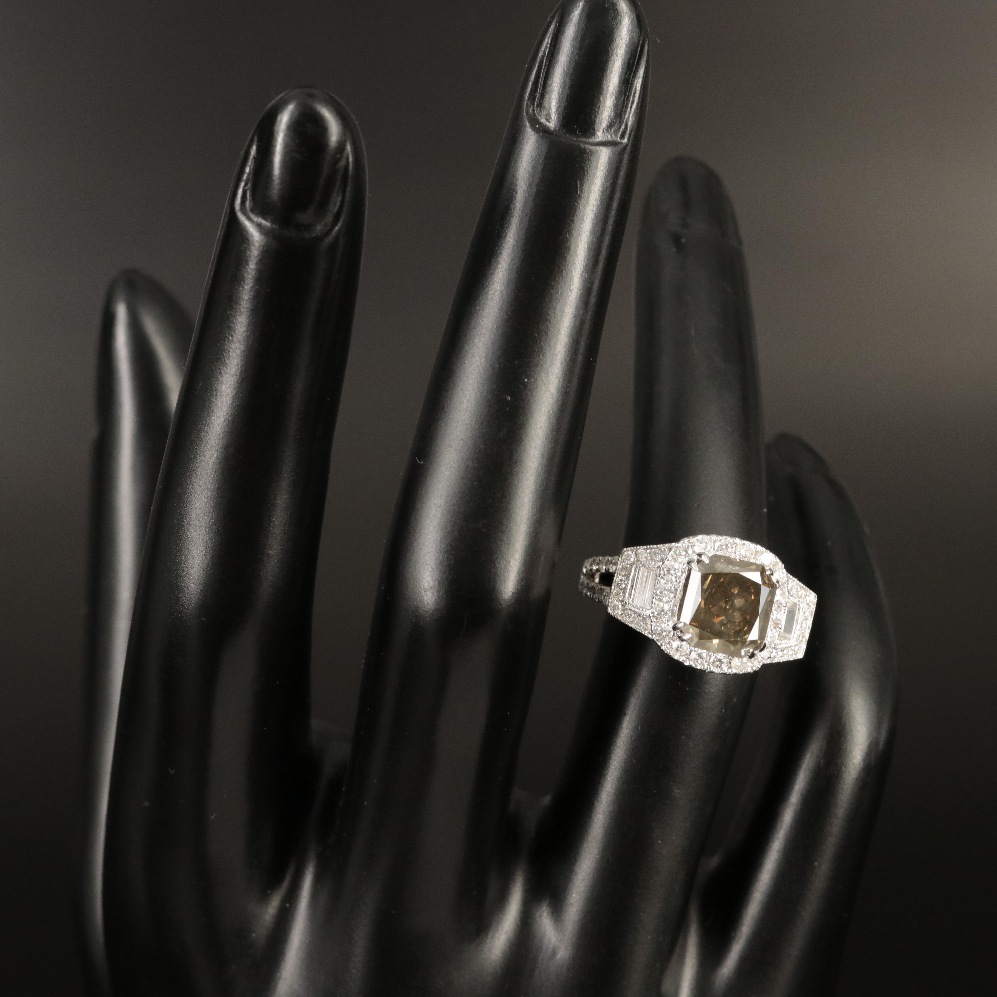 14K 4.04 CTW Diamond Ring