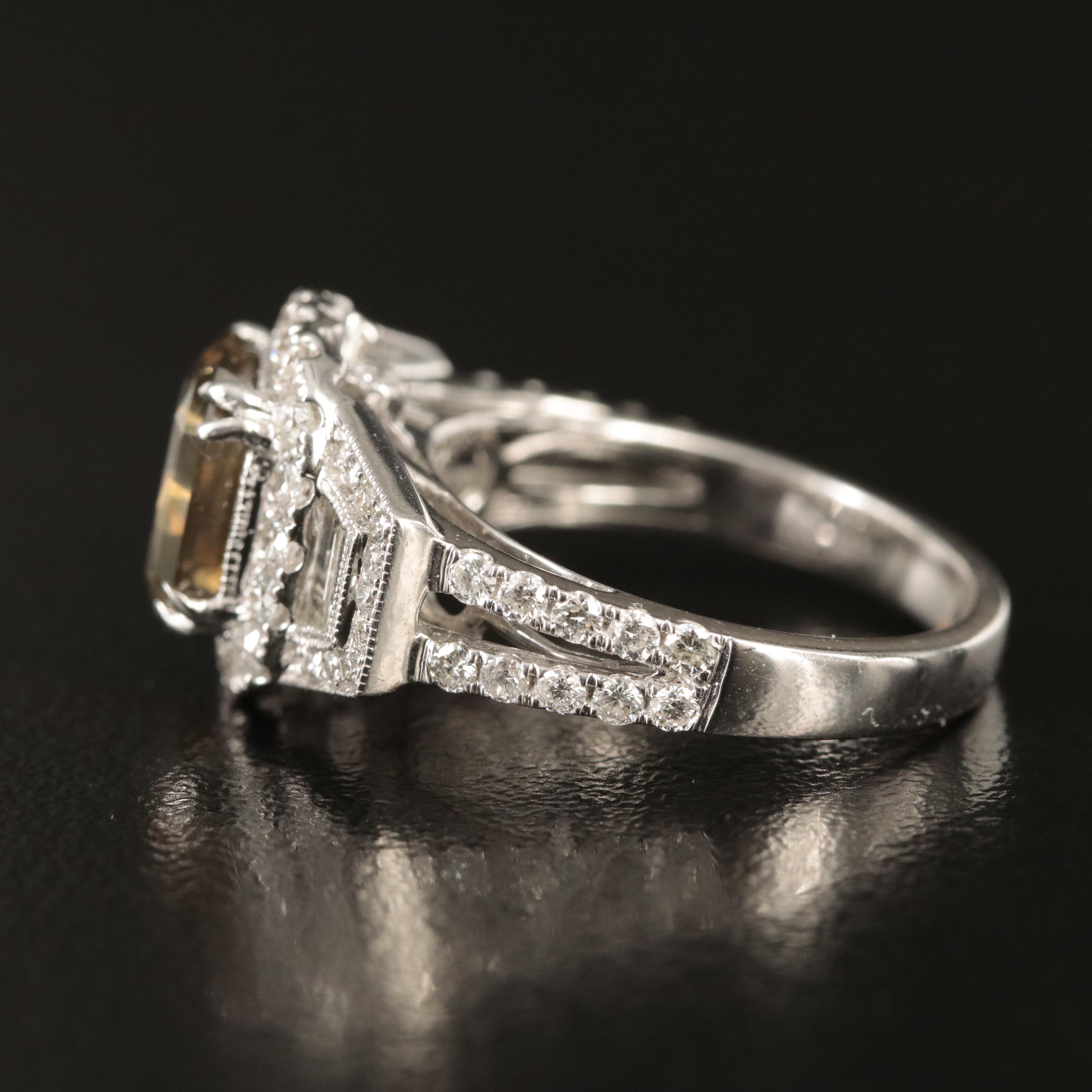 14K 4.04 CTW Diamond Ring