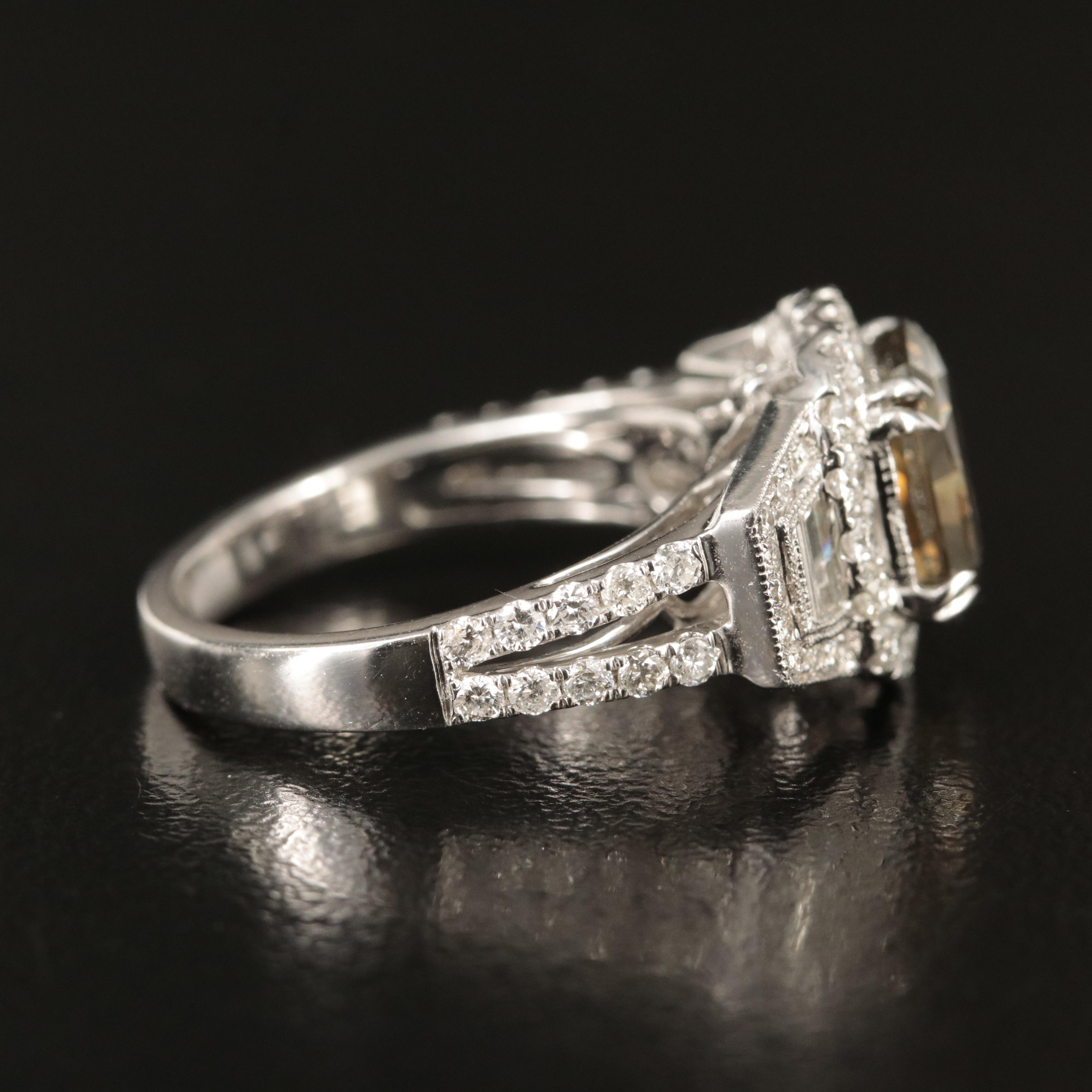 14K 4.04 CTW Diamond Ring