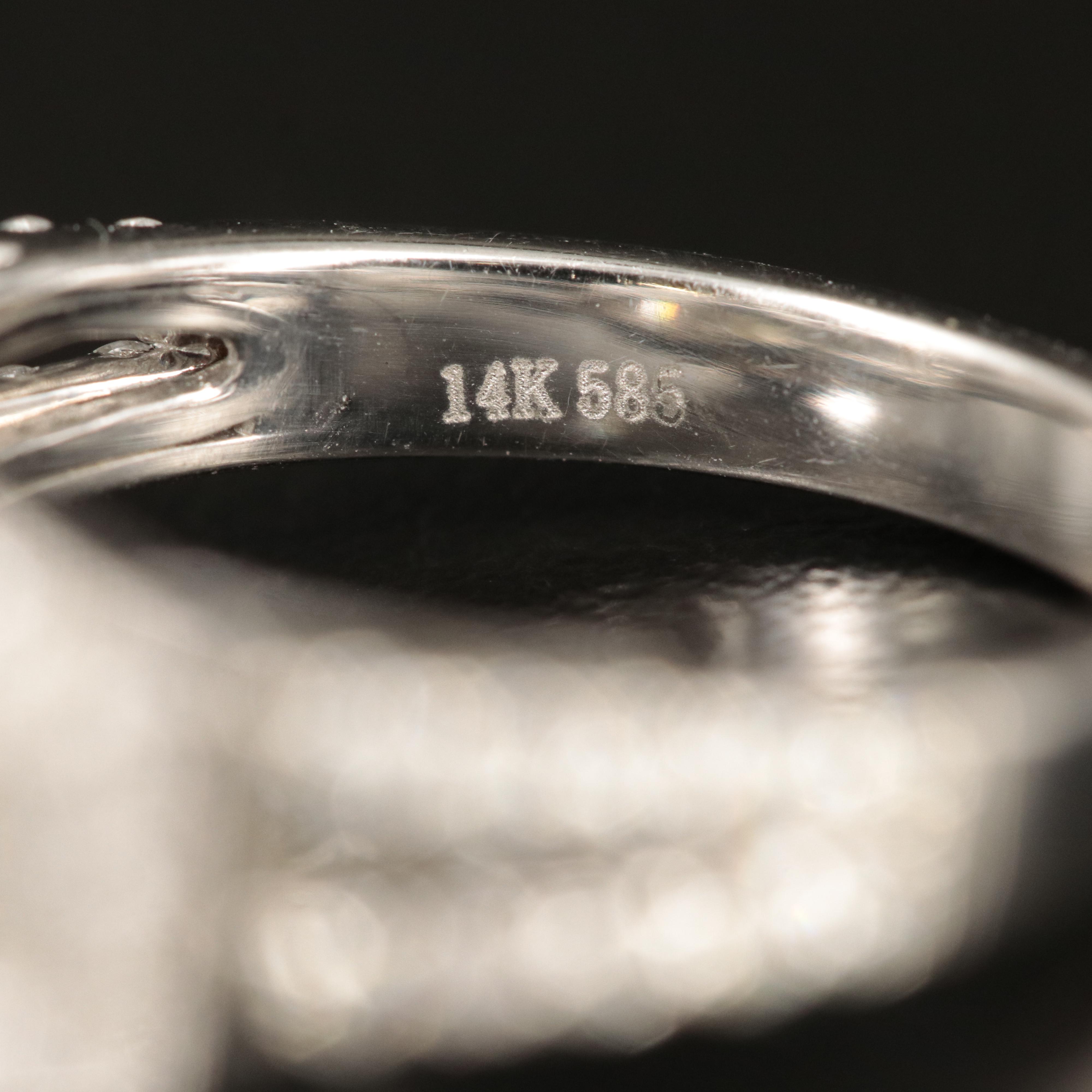 14K 4.04 CTW Diamond Ring