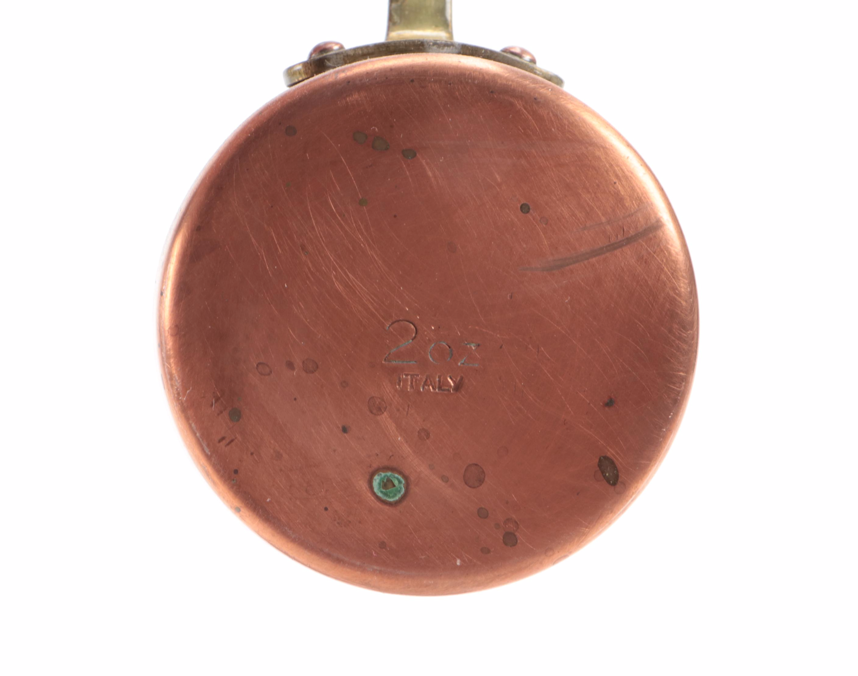 Italian Copper-Clad Sauce Pans with Other Batter Bowls and Bundt Pan