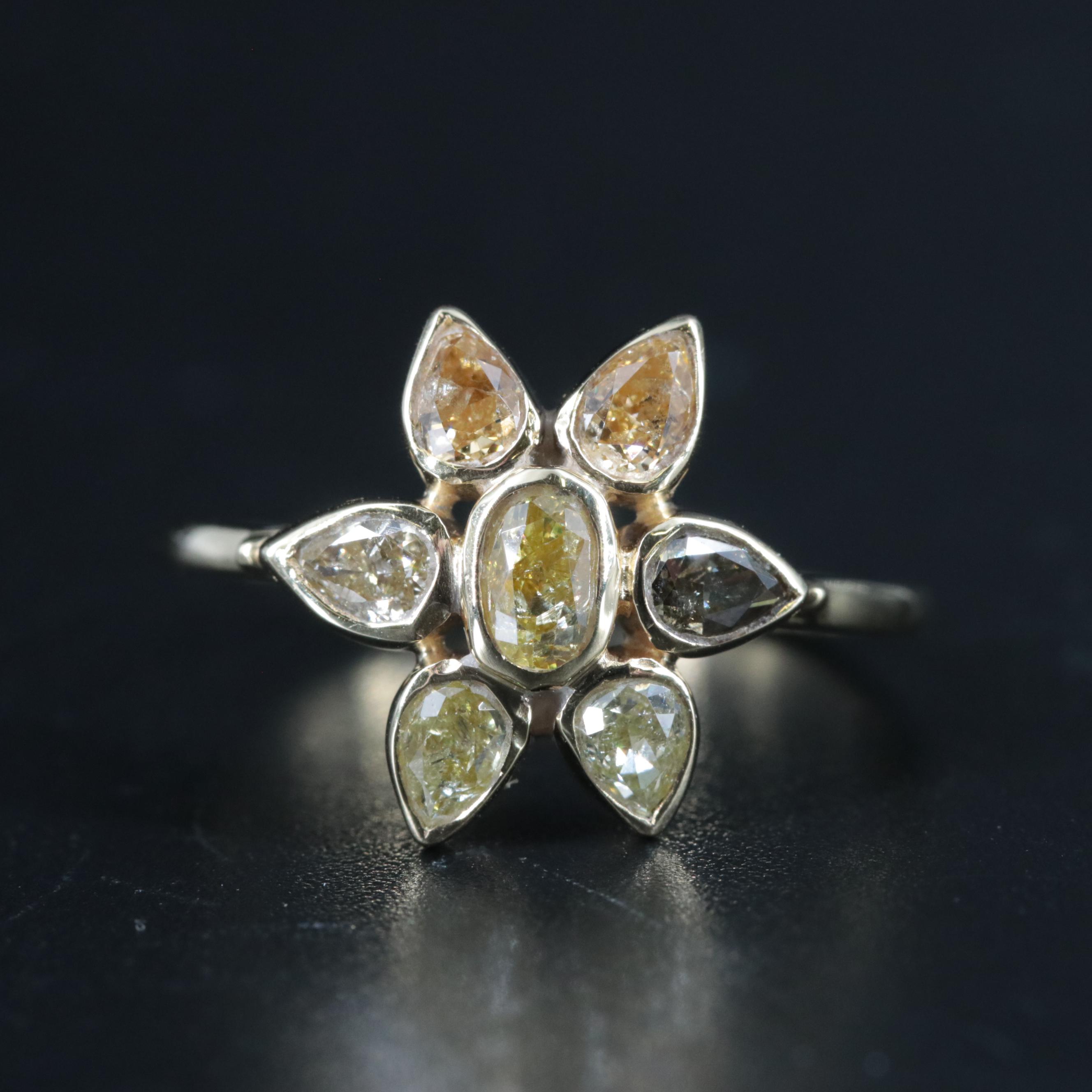 14K 1.02 CTW Diamond Ring