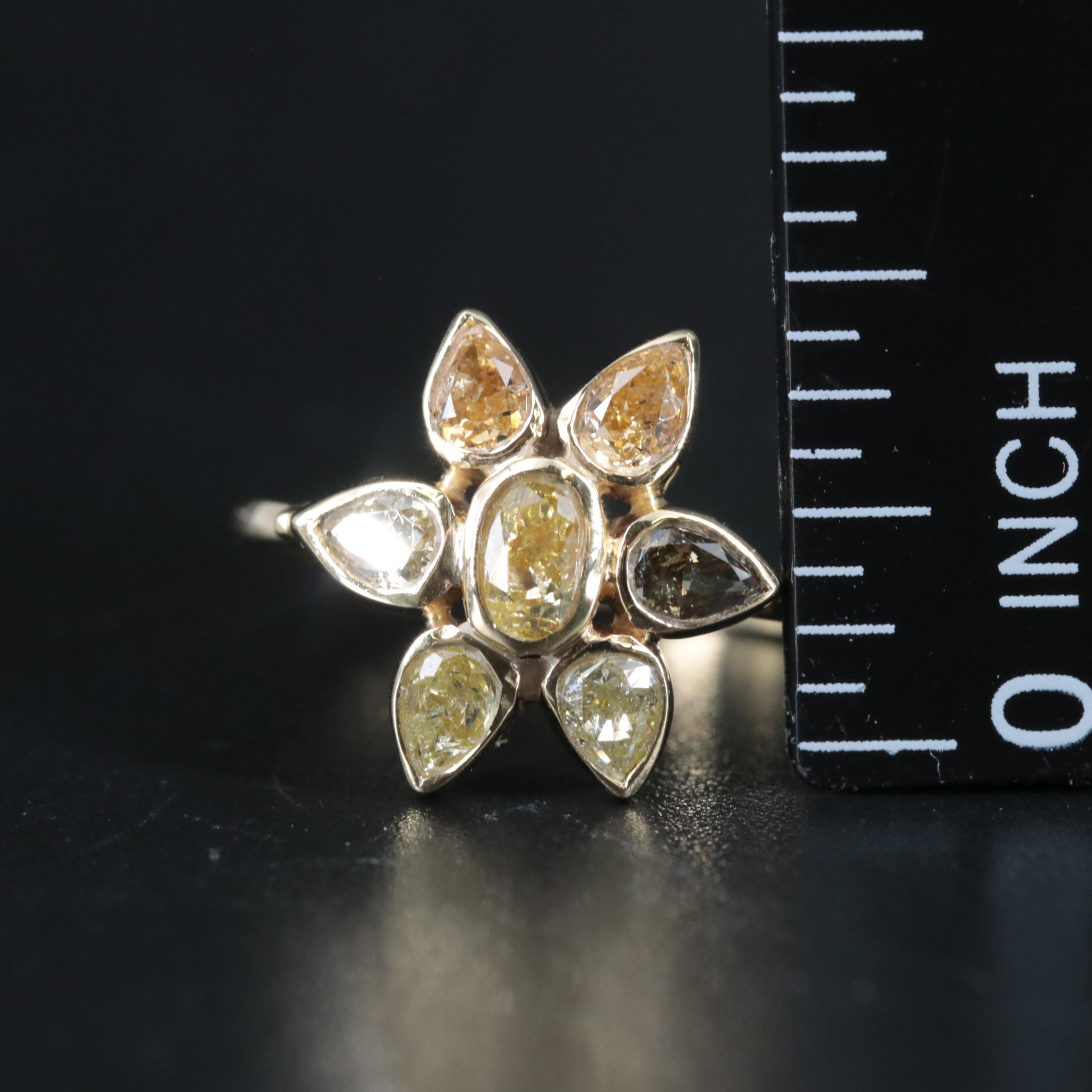 14K 1.02 CTW Diamond Ring