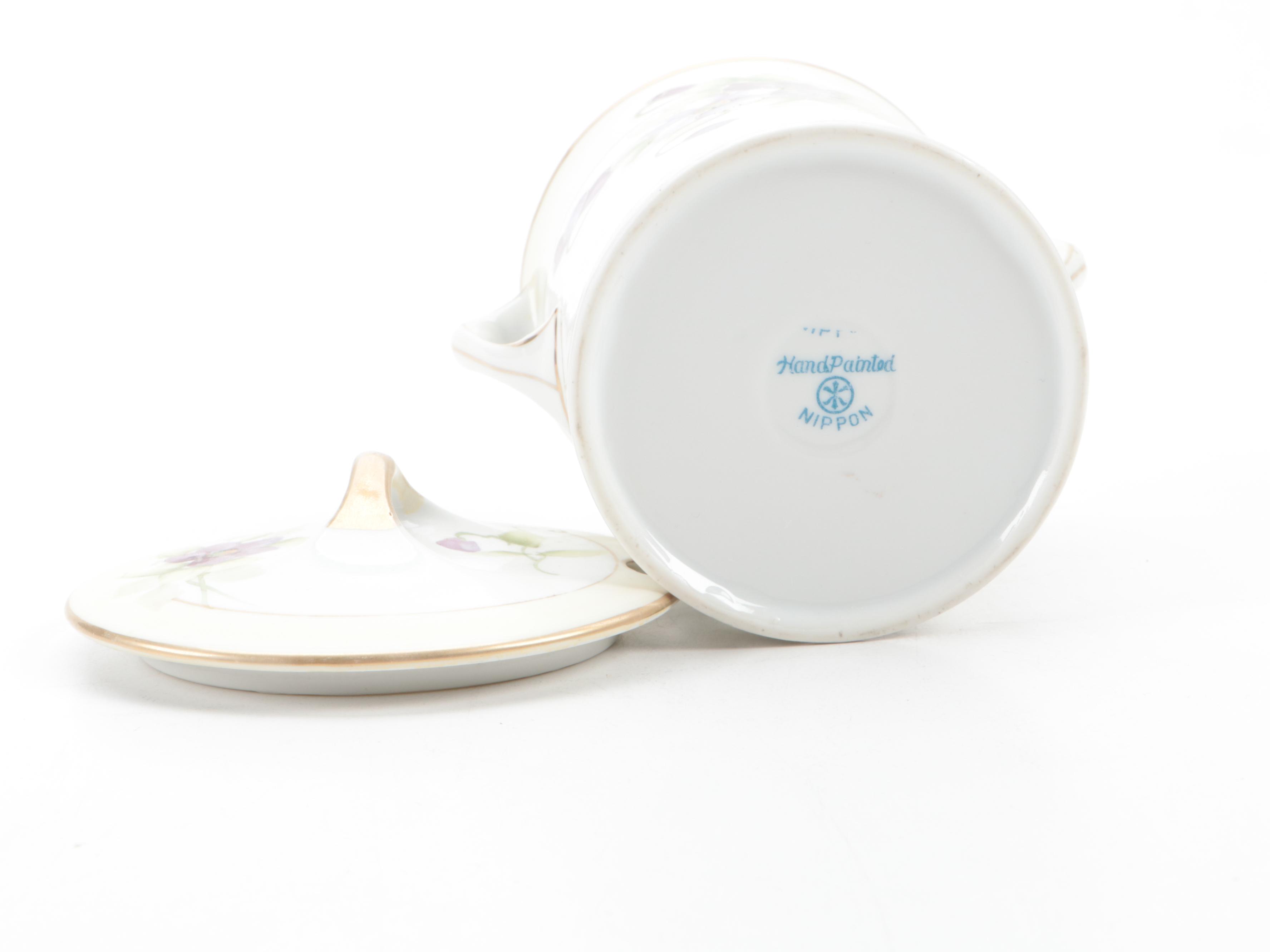 Royal Stuart and Other English Bone China Cups with More Porcelain Tableware