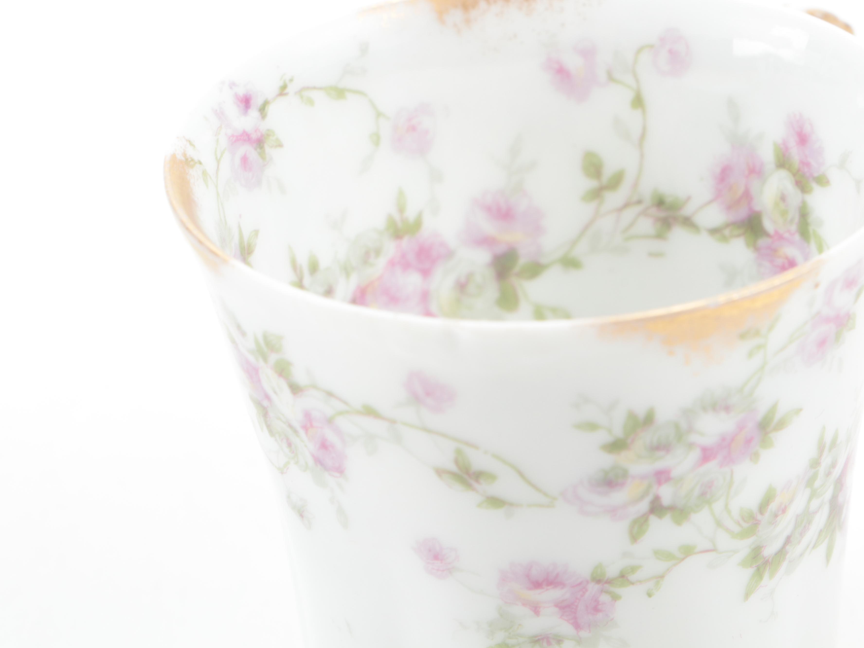 Royal Stuart and Other English Bone China Cups with More Porcelain Tableware