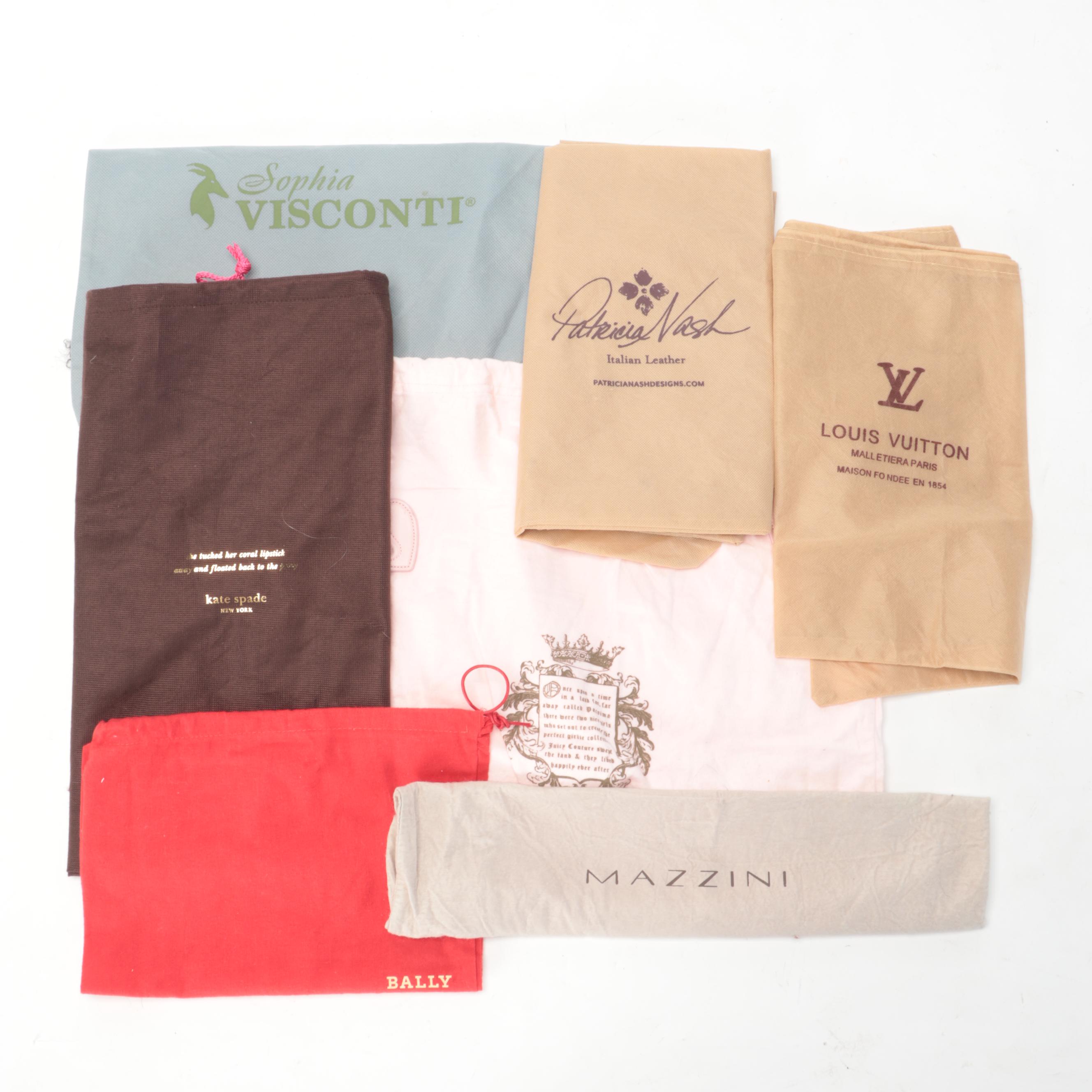 Designer Brand Dust Bag Collection With Tote