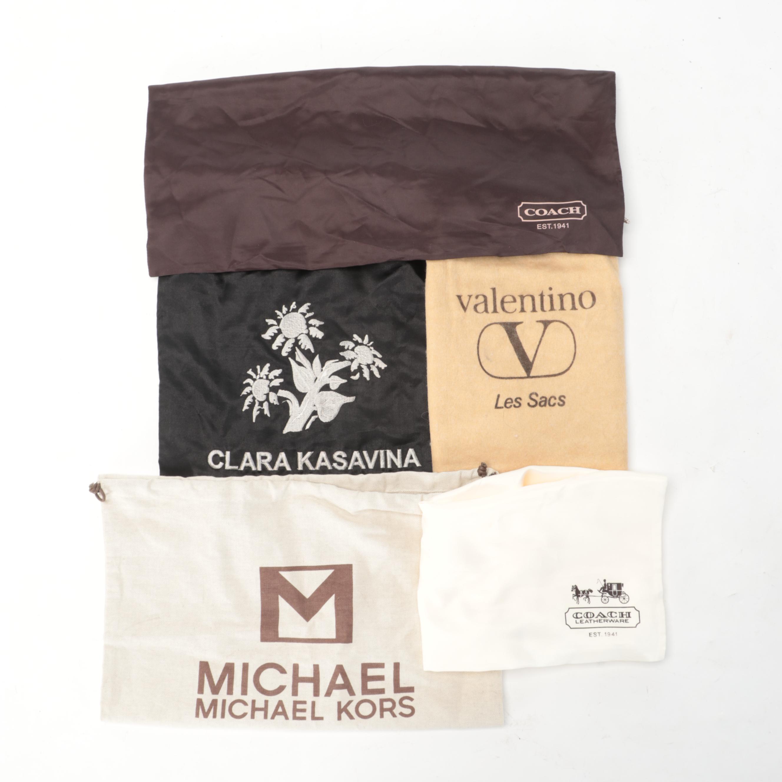 Designer Brand Dust Bag Collection With Tote