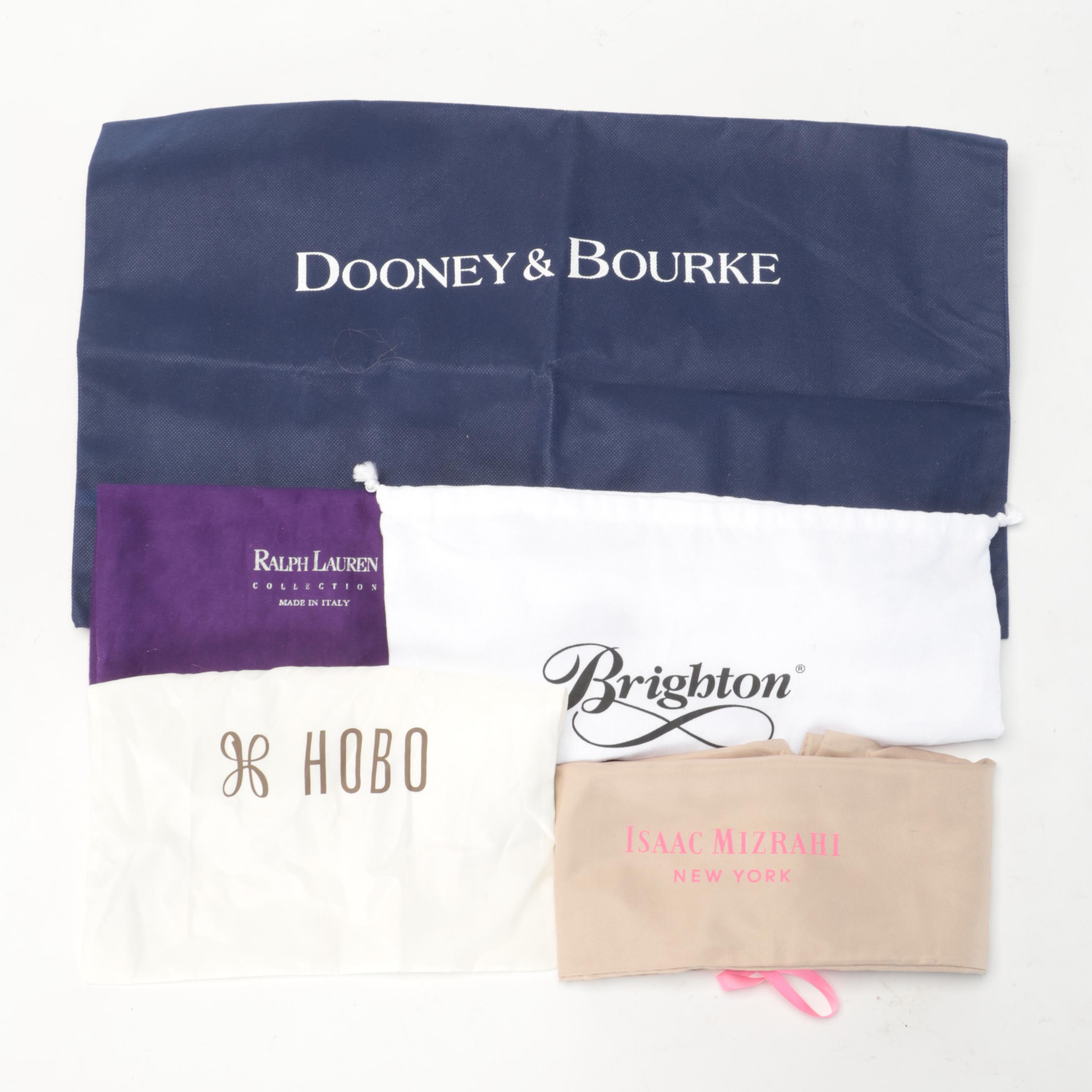 Designer Brand Dust Bag Collection With Tote