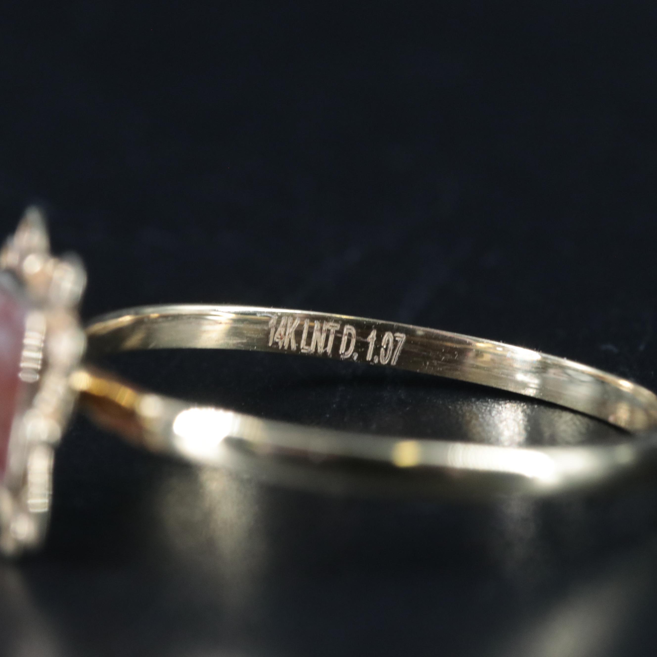 14K 1.07 CT Diamond Ring