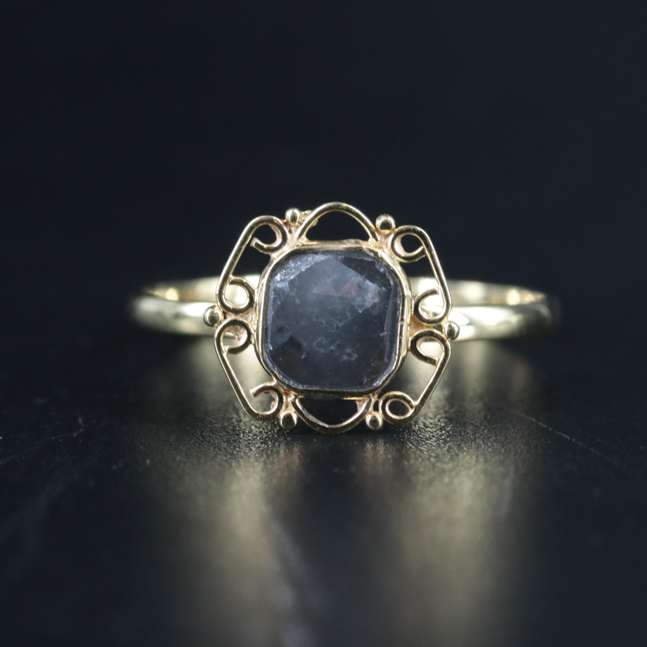 14K 0.73 CT Diamond Ring