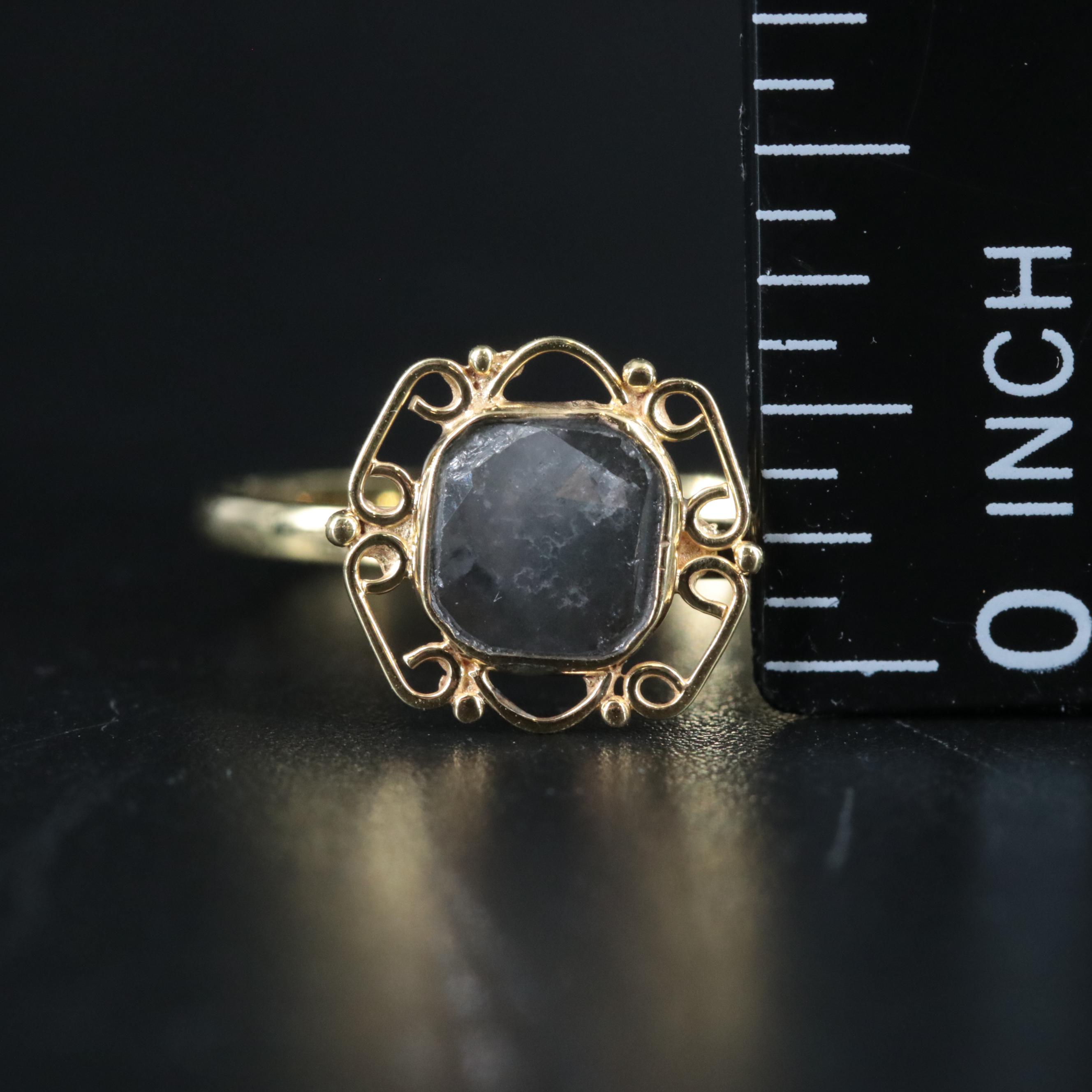 14K 0.73 CT Diamond Ring