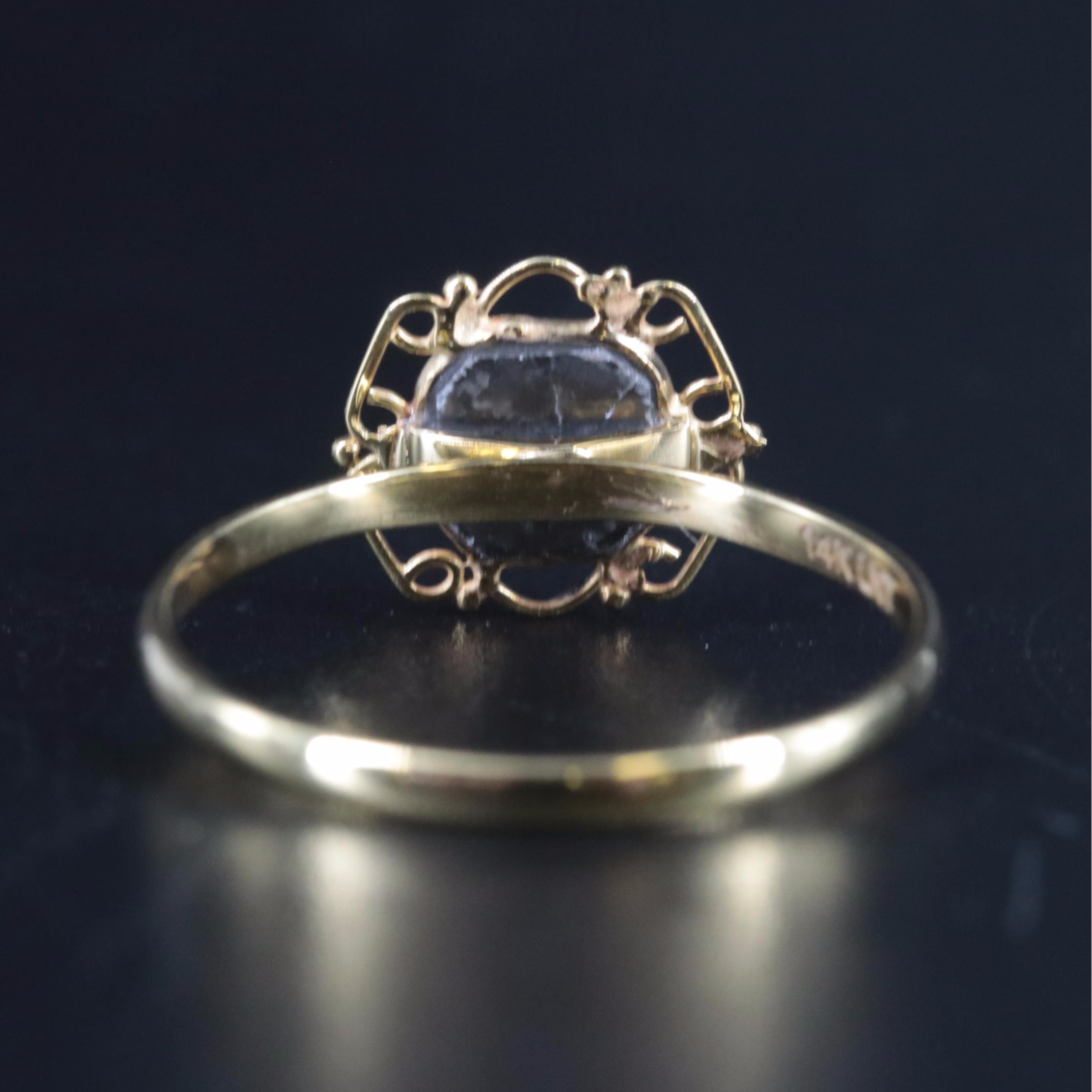 14K 0.73 CT Diamond Ring