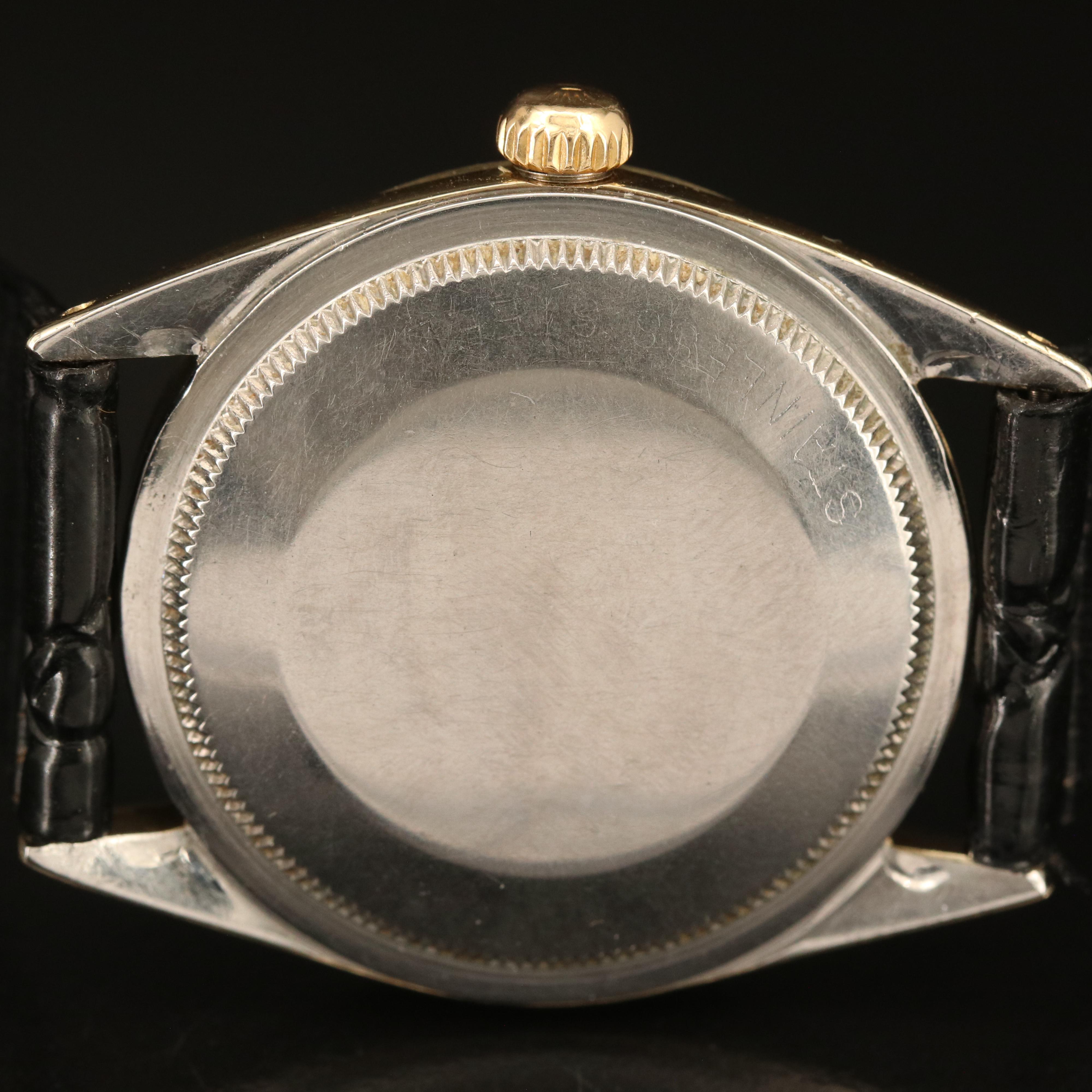 Vintage Rolex Oyster Perpetual Gold Shell Watch