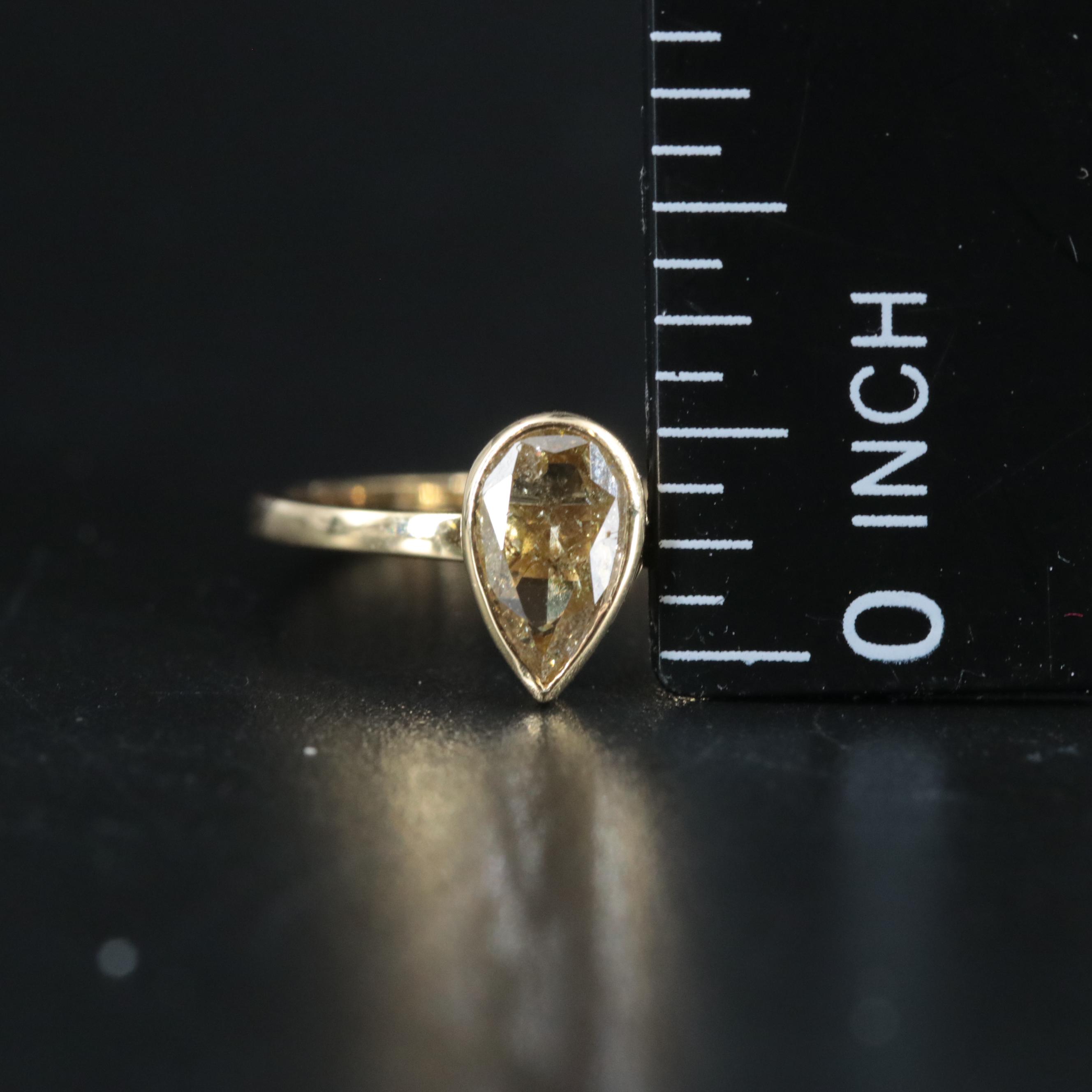 14K 0.77 CT Diamond Ring