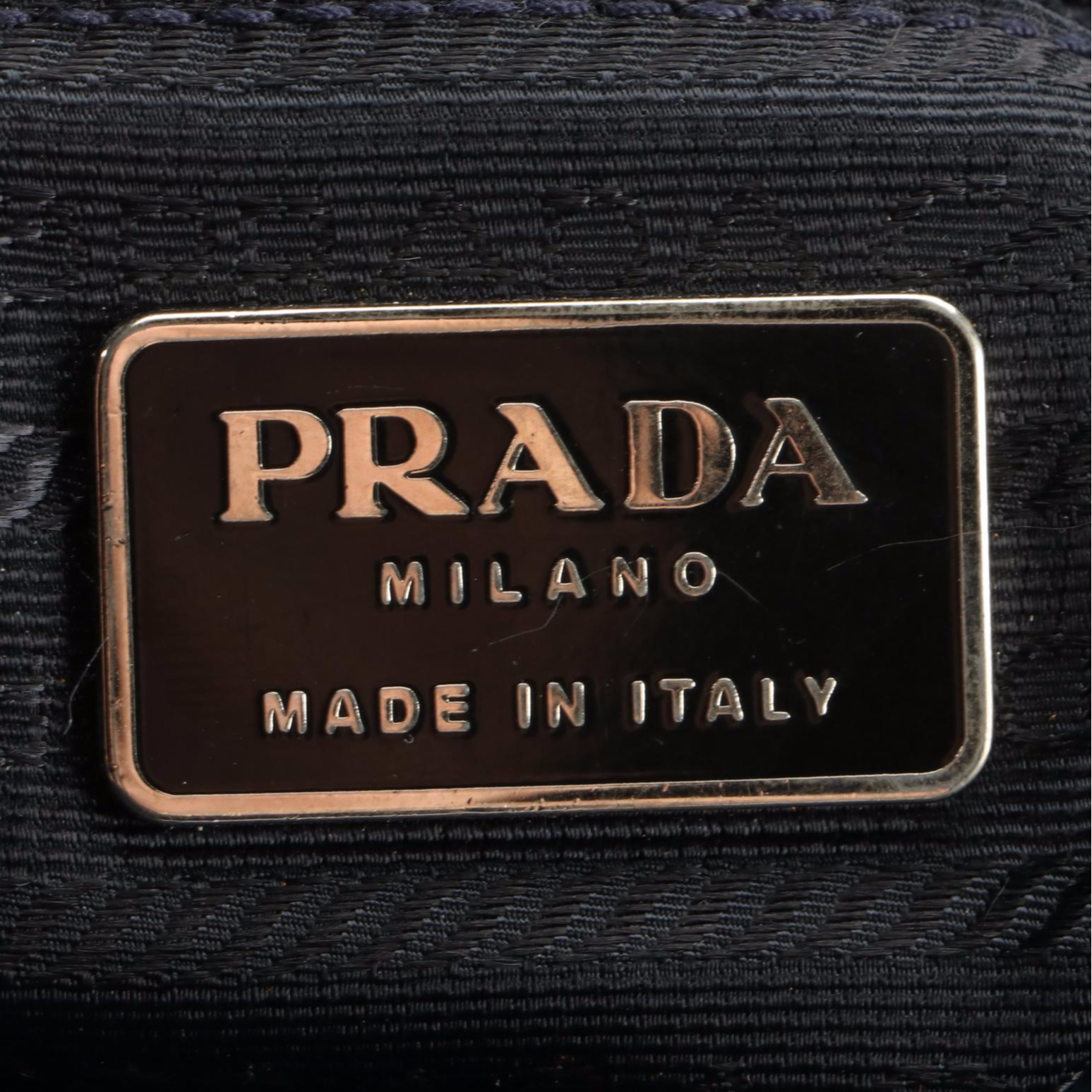 Prada Small Tessuto Zip Tote Bag in Baltic Blue Nylon