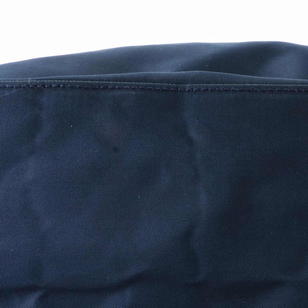 Prada Small Tessuto Zip Tote Bag in Baltic Blue Nylon