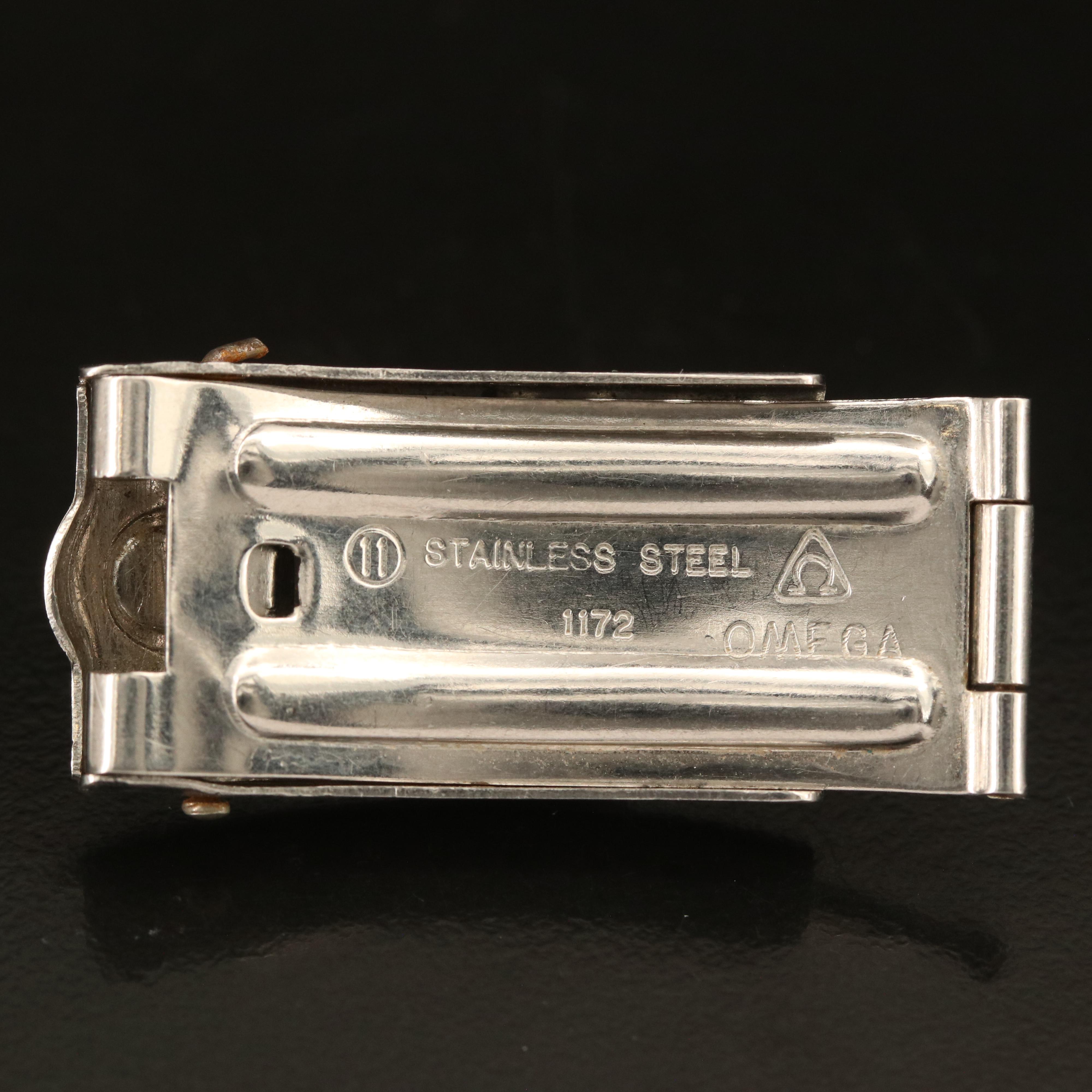 Omega Model 1172 Bracelet Parts and Omega Buckle