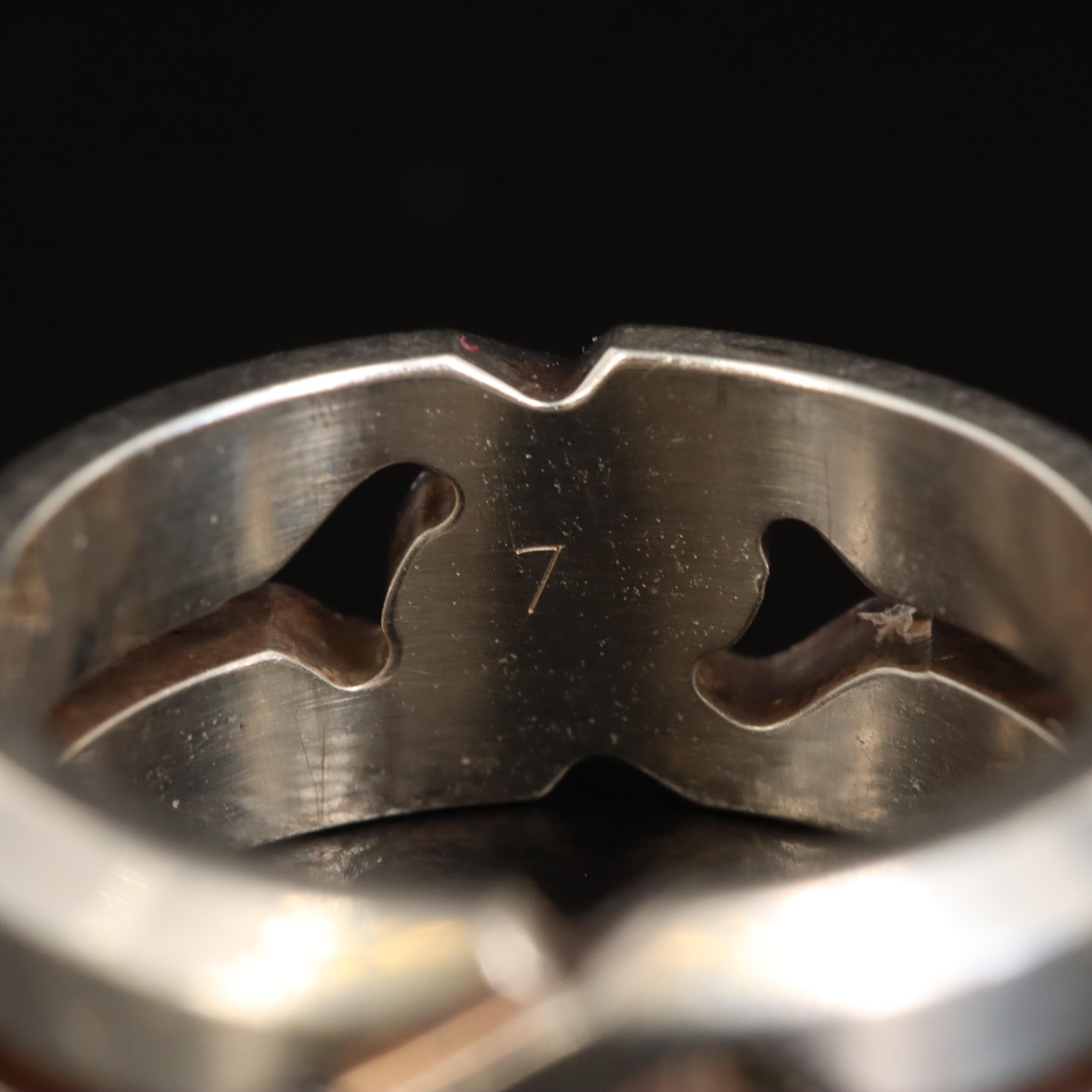 Gucci Sterling Knot Ring