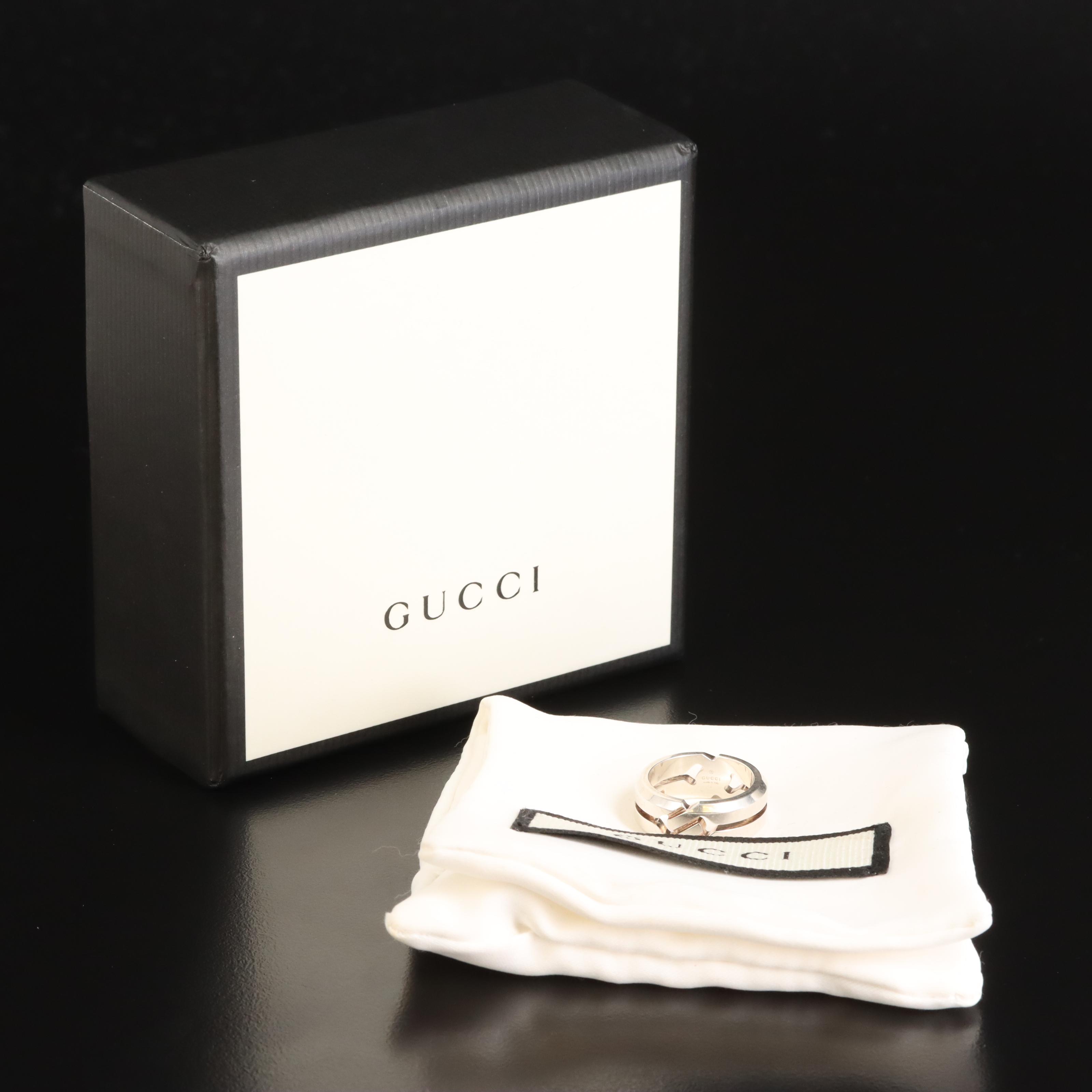 Gucci Sterling Knot Ring