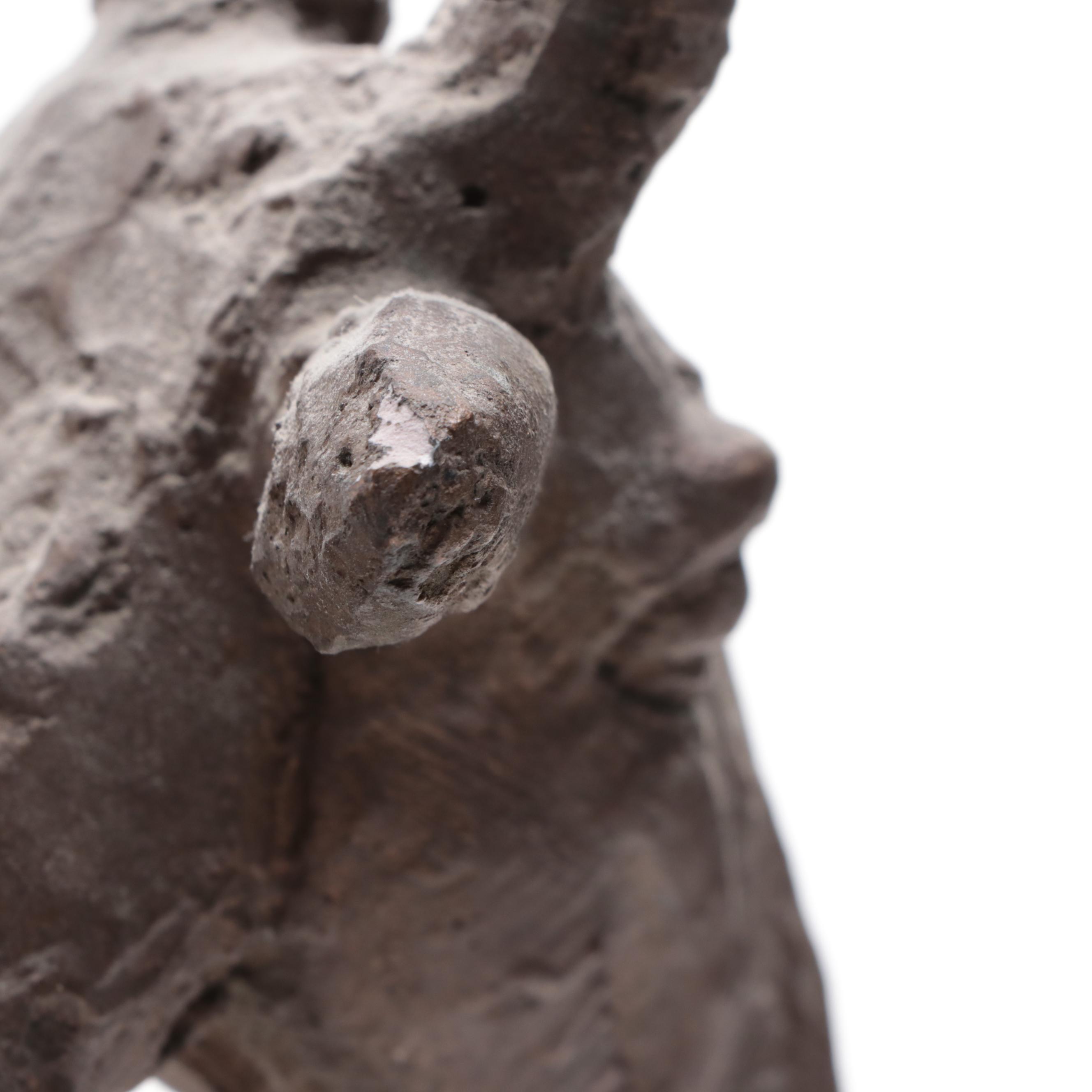 Bronzed Composition Sculpture After Pablo Picasso "She Goat"