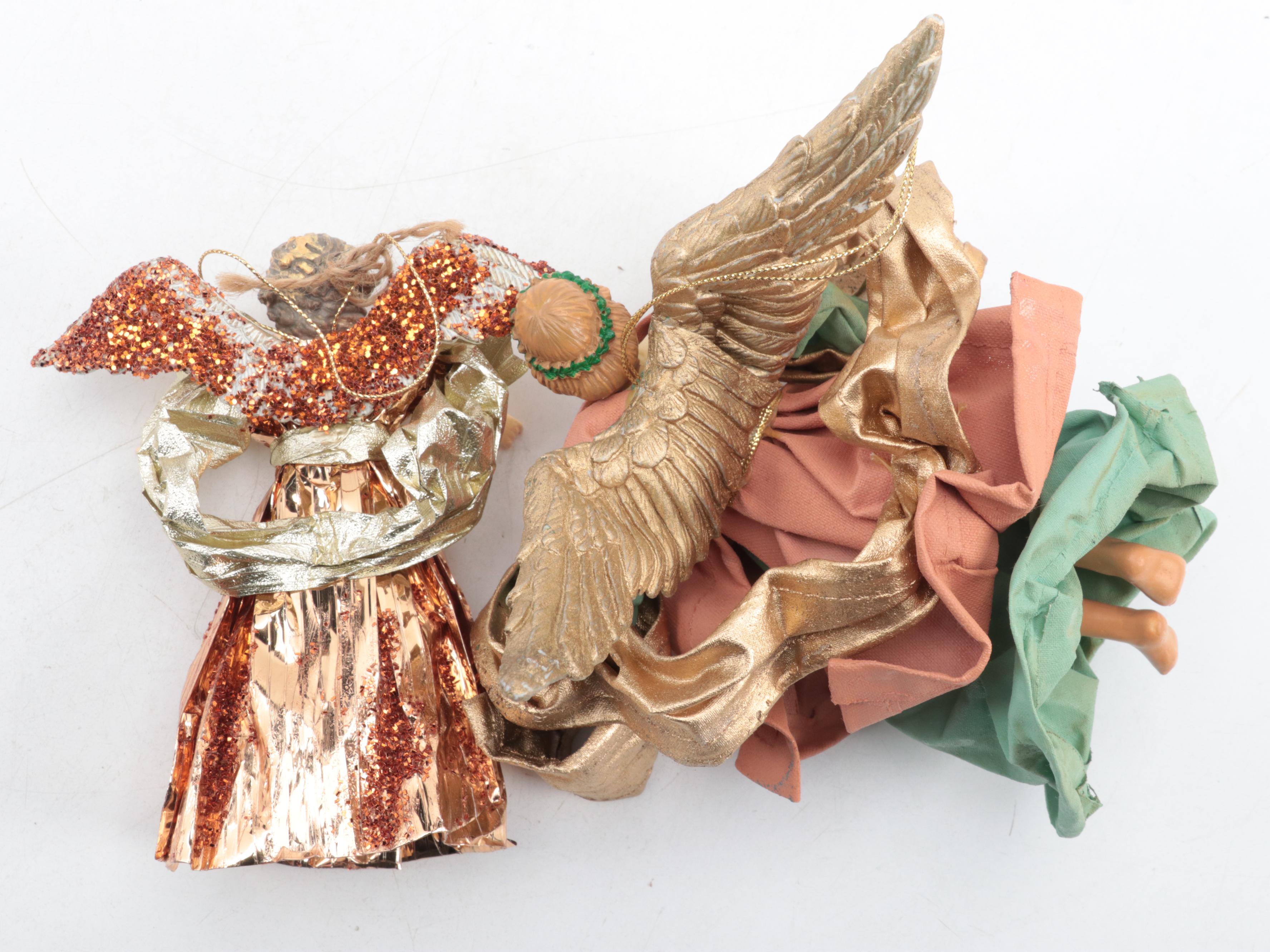Angel Themed Decor with Ornaments, Figurines, and More