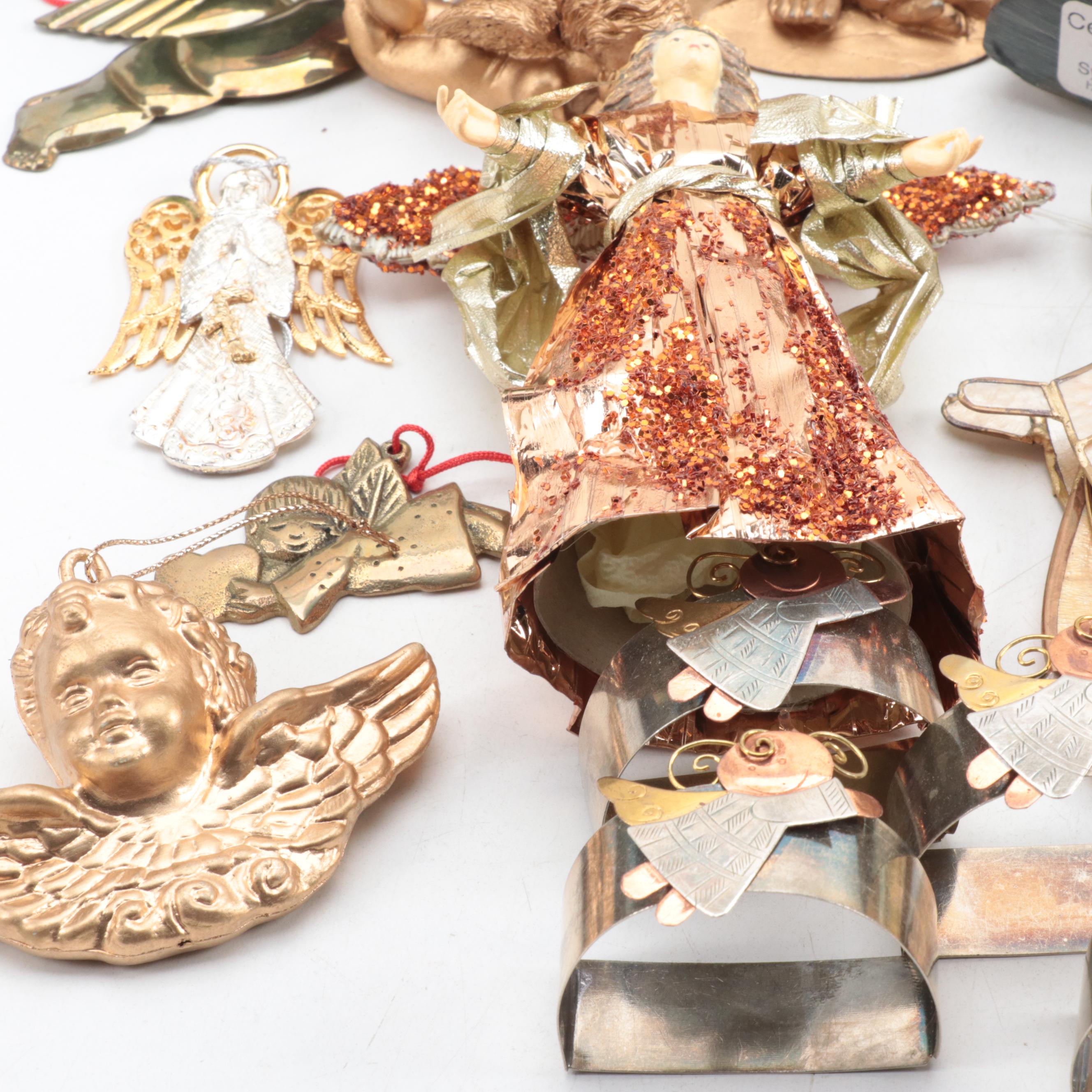 Angel Themed Decor with Ornaments, Figurines, and More