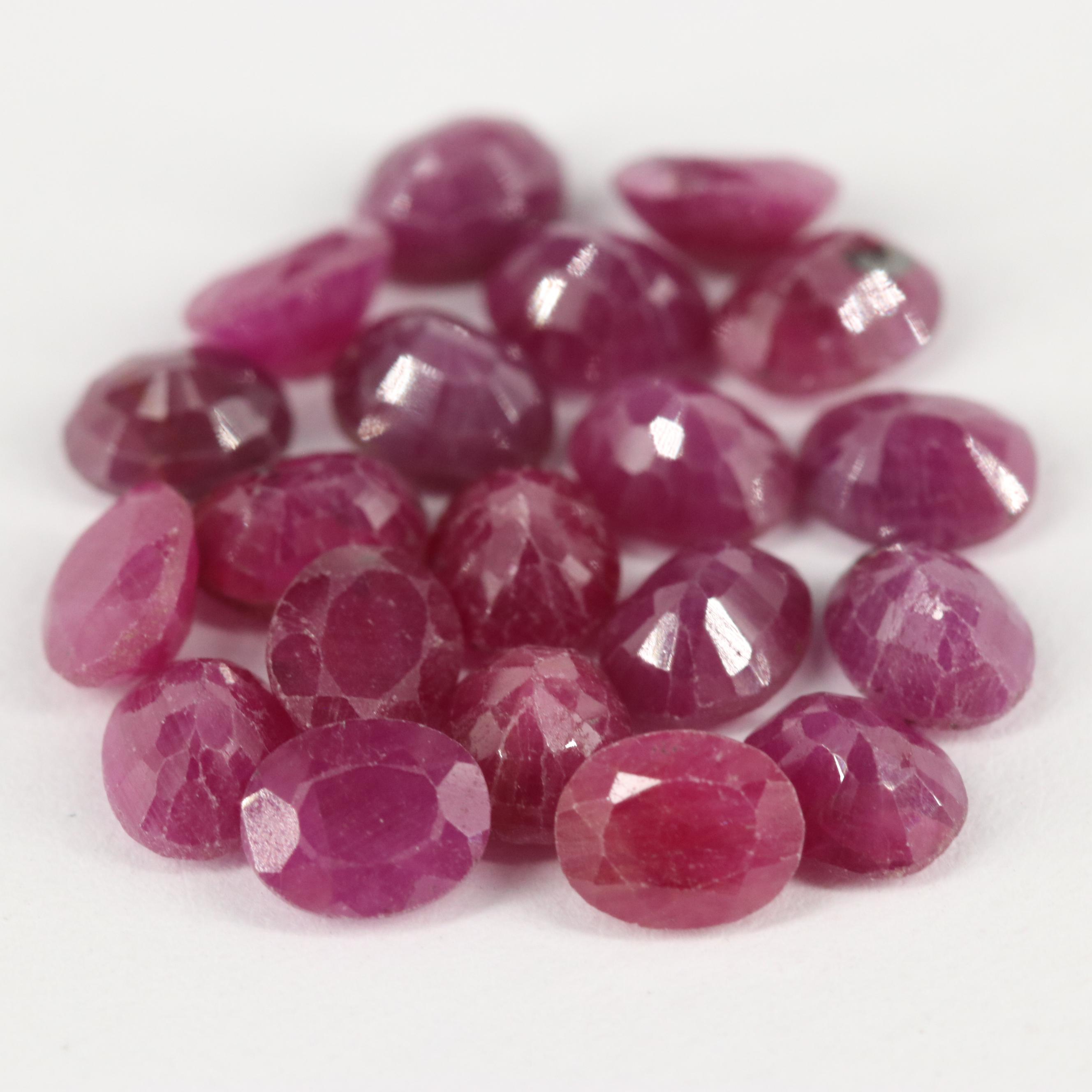 Loose 10.27 CTW Corundum