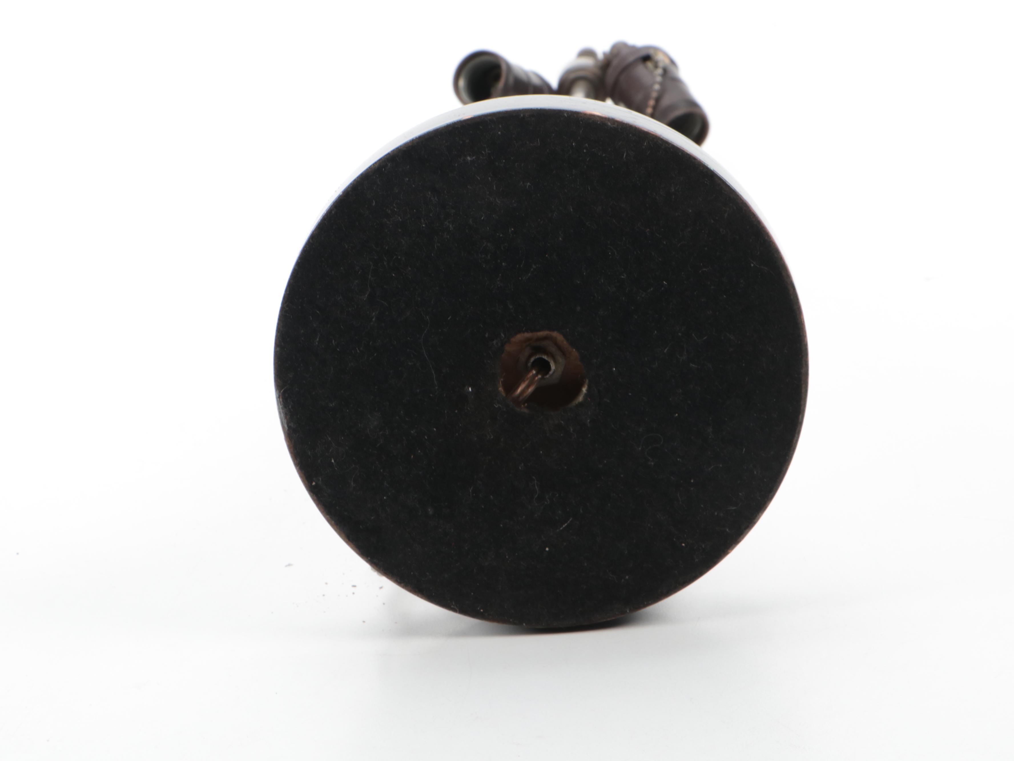 Brass Firefighter's Parade Horn Trumpet Table Lamp, Early/ Mid-20th C