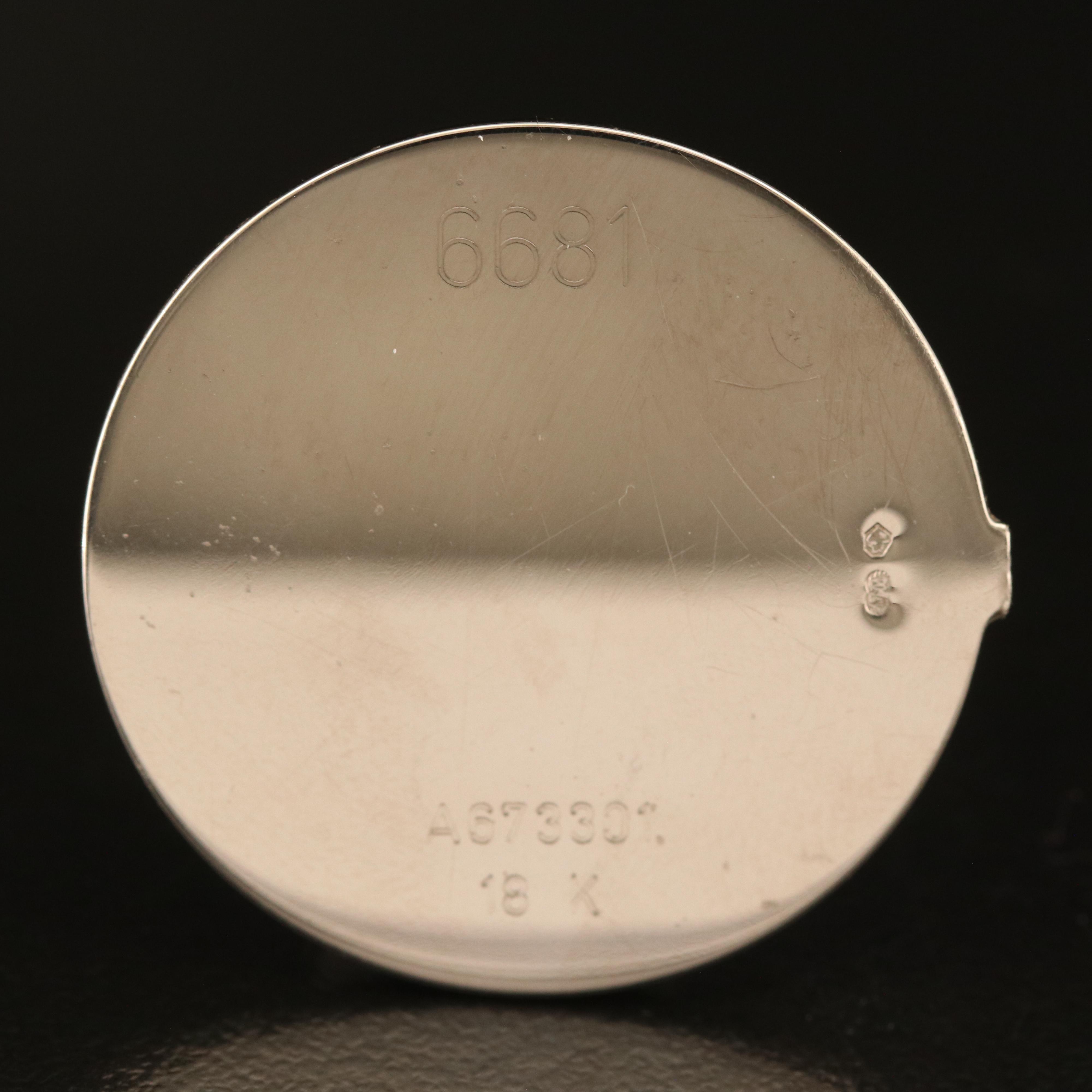 Rolex Cellini 18K 1.01 CTW Diamond Pink Roman Dial Watch