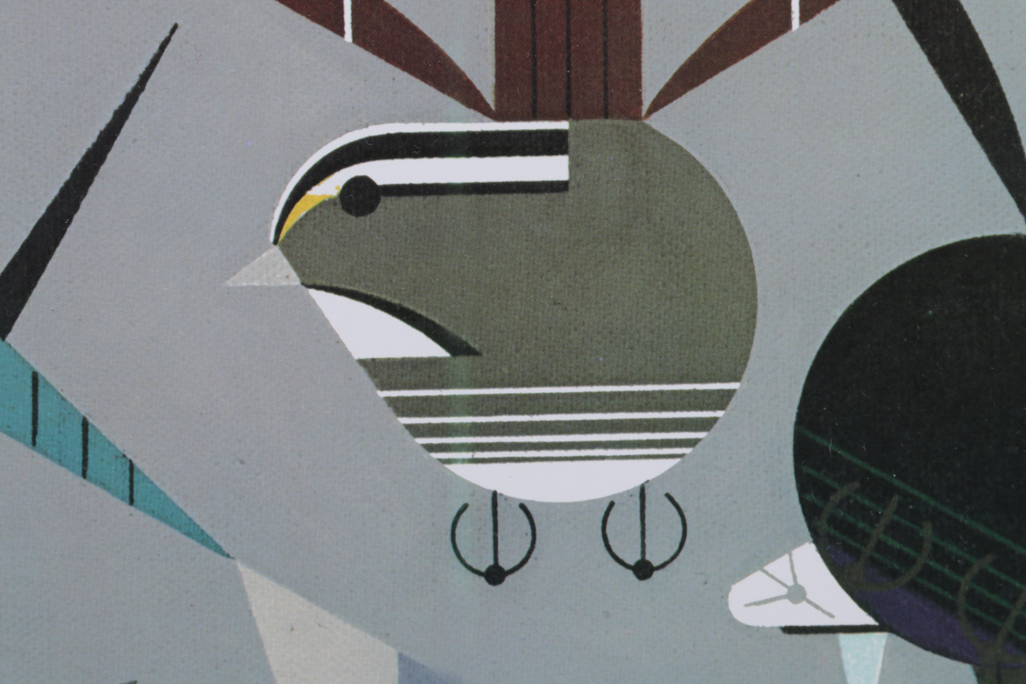 Cincinnati Nature Center Offset Lithograph After Charley Harper "Winter"