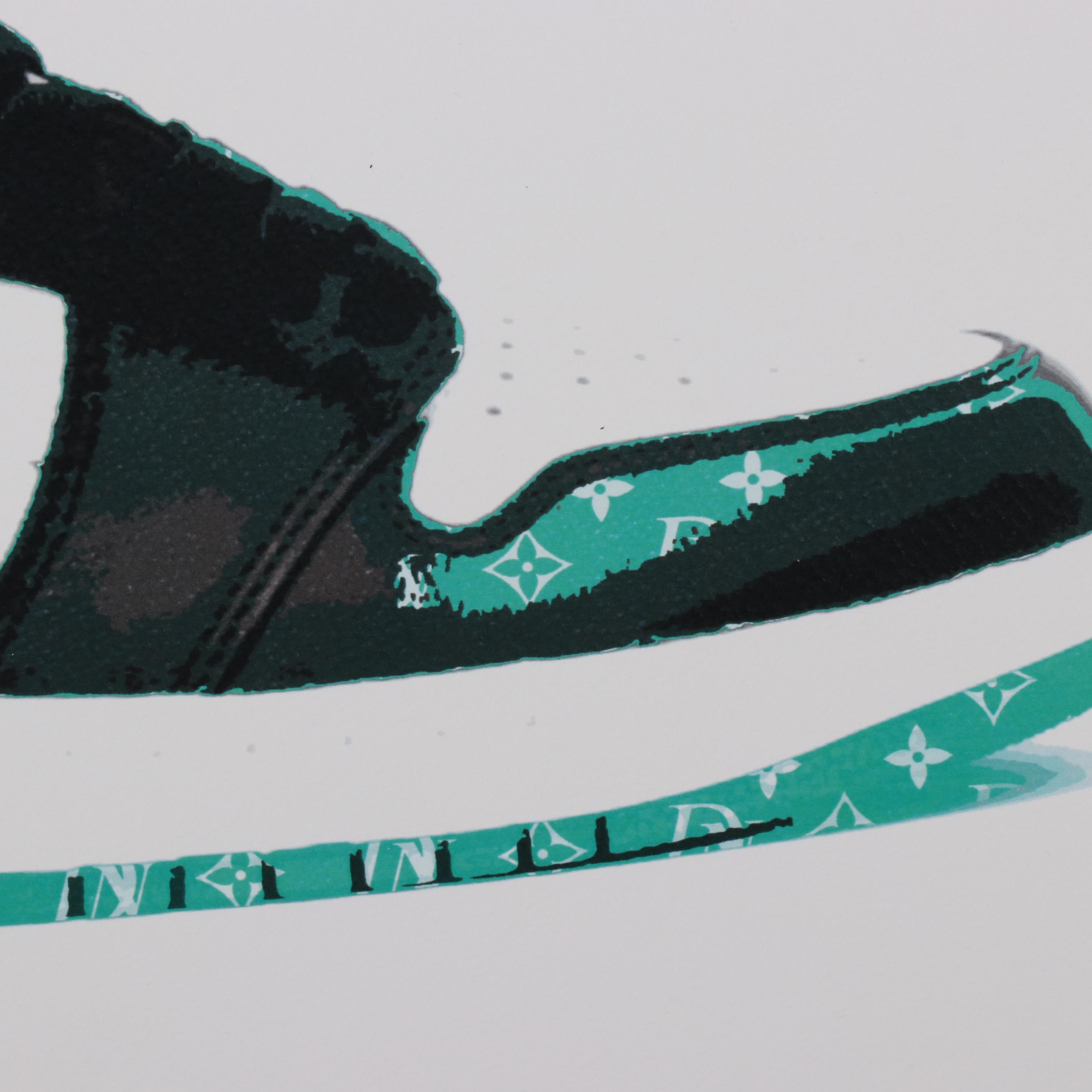 Death NYC Pop Art Graphic Prints of Air Jordans, 21st Century