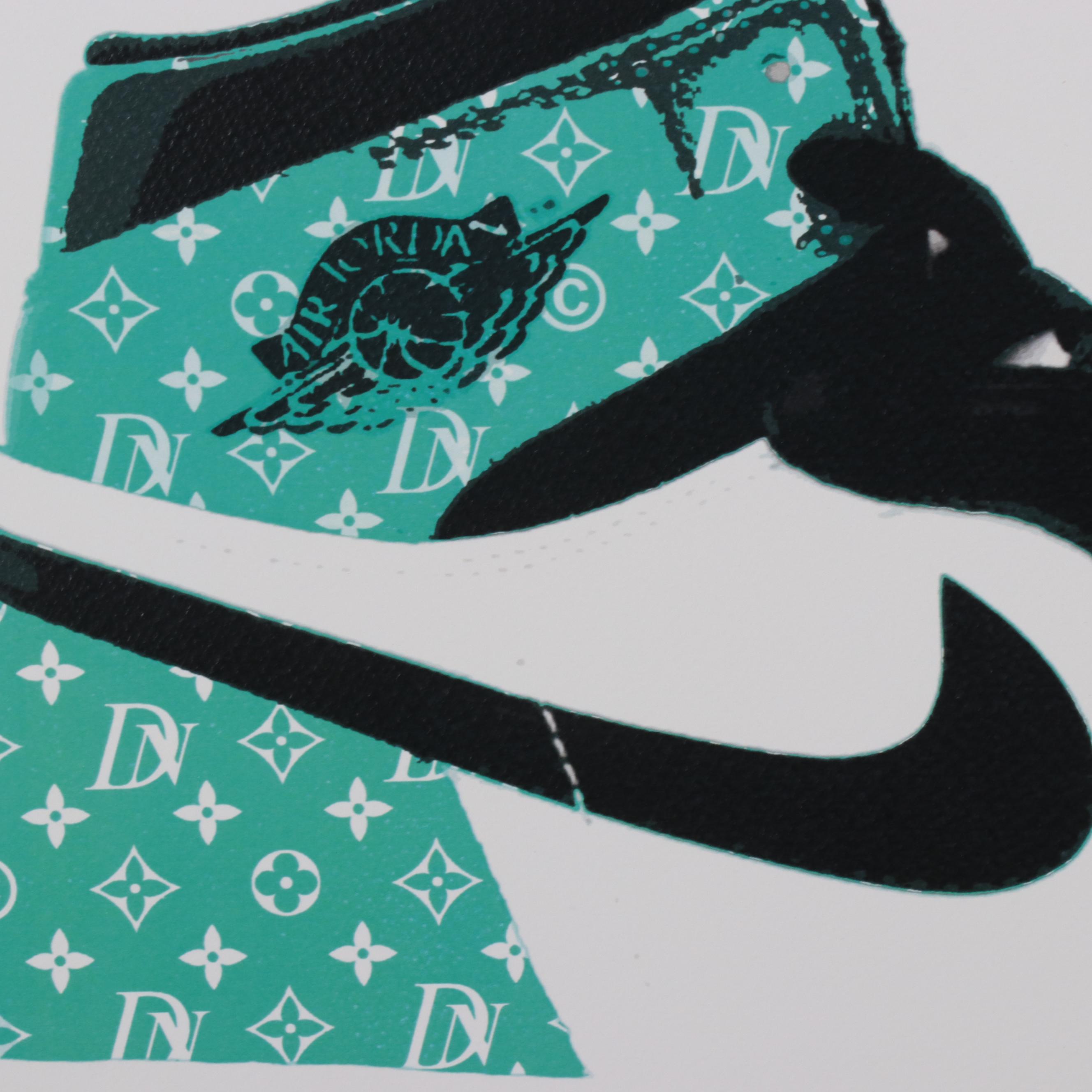 Death NYC Pop Art Graphic Prints of Air Jordans, 21st Century
