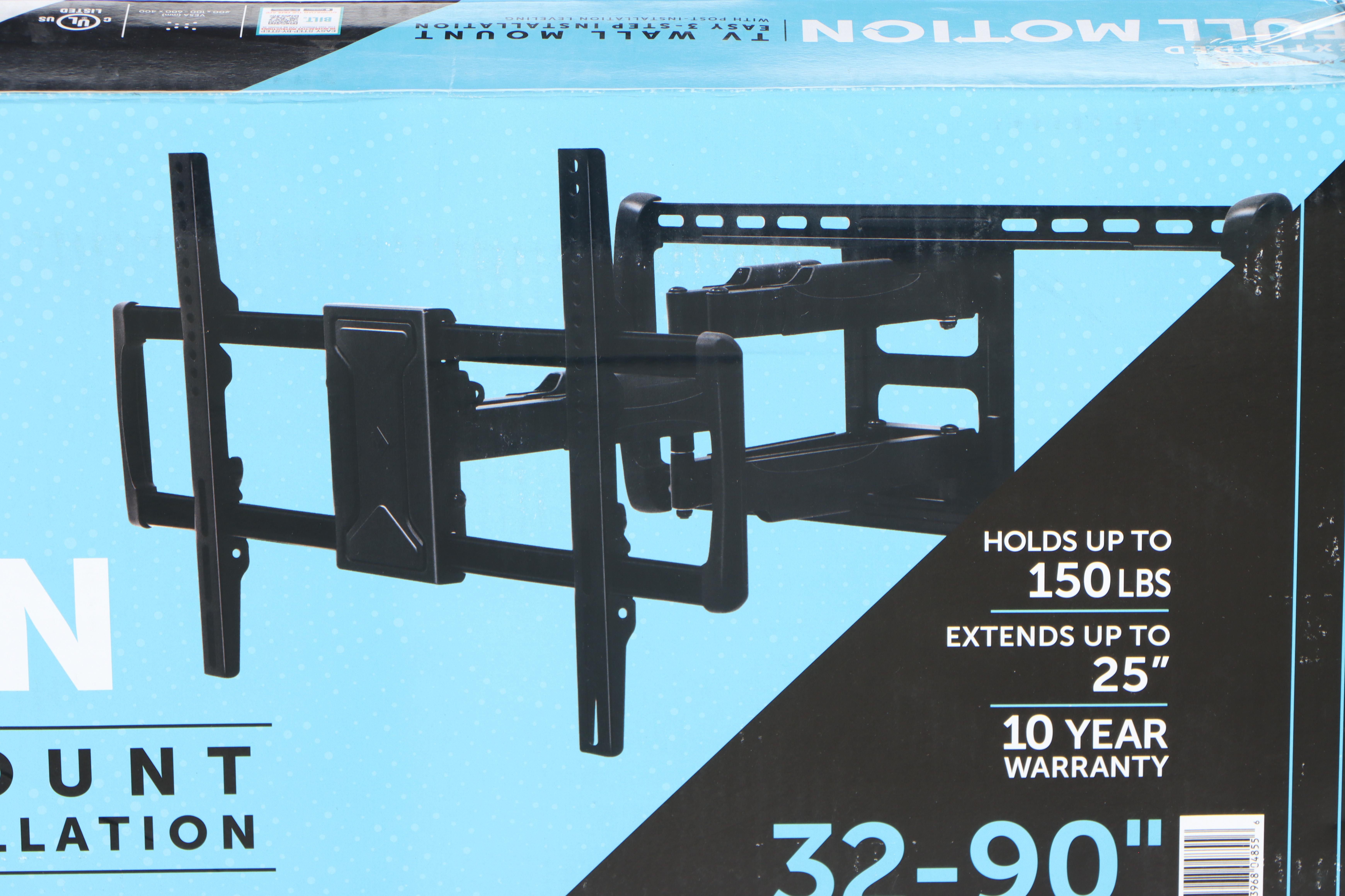 Samsung 43" Class Q60B-Series QLED 4K Smart TV with Member's Mark Wall Mount