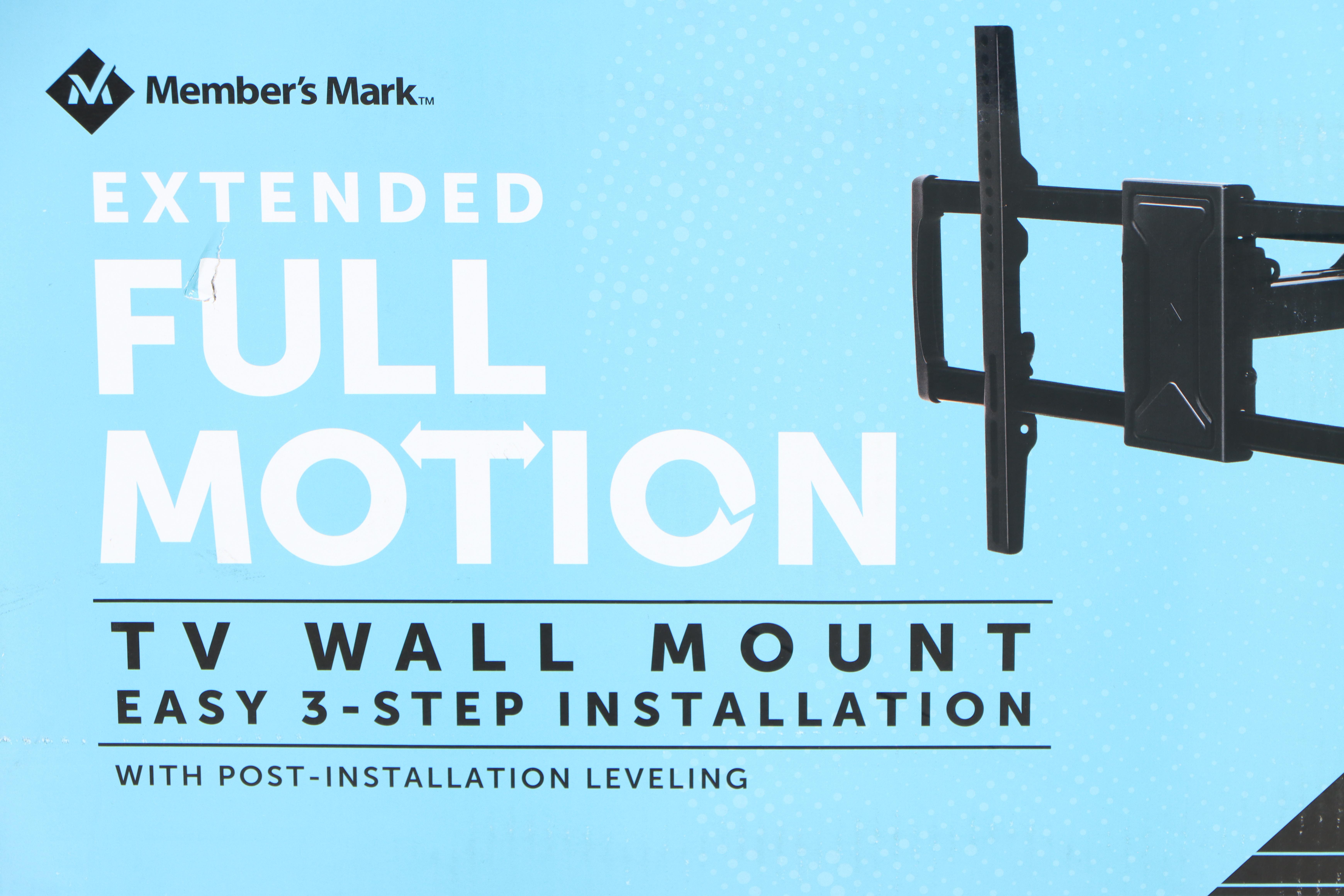 Samsung 43" Class Q60B-Series QLED 4K Smart TV with Member's Mark Wall Mount