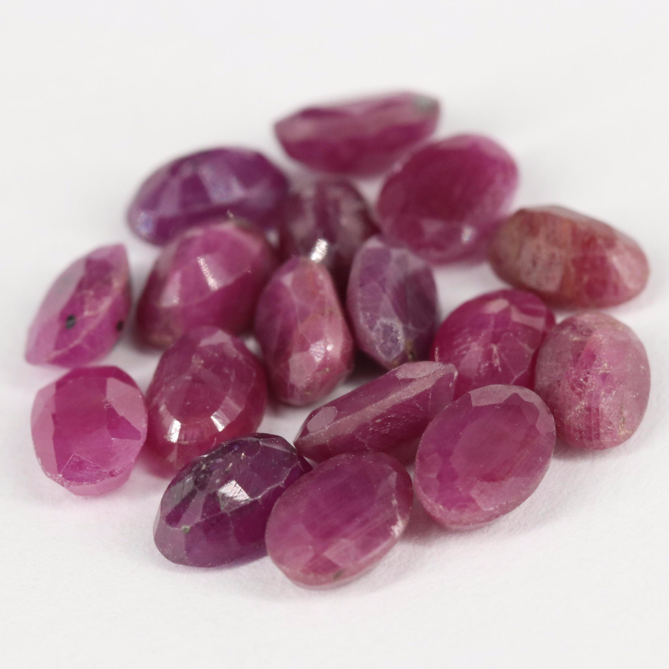 Loose 11.33 CTW Corundum