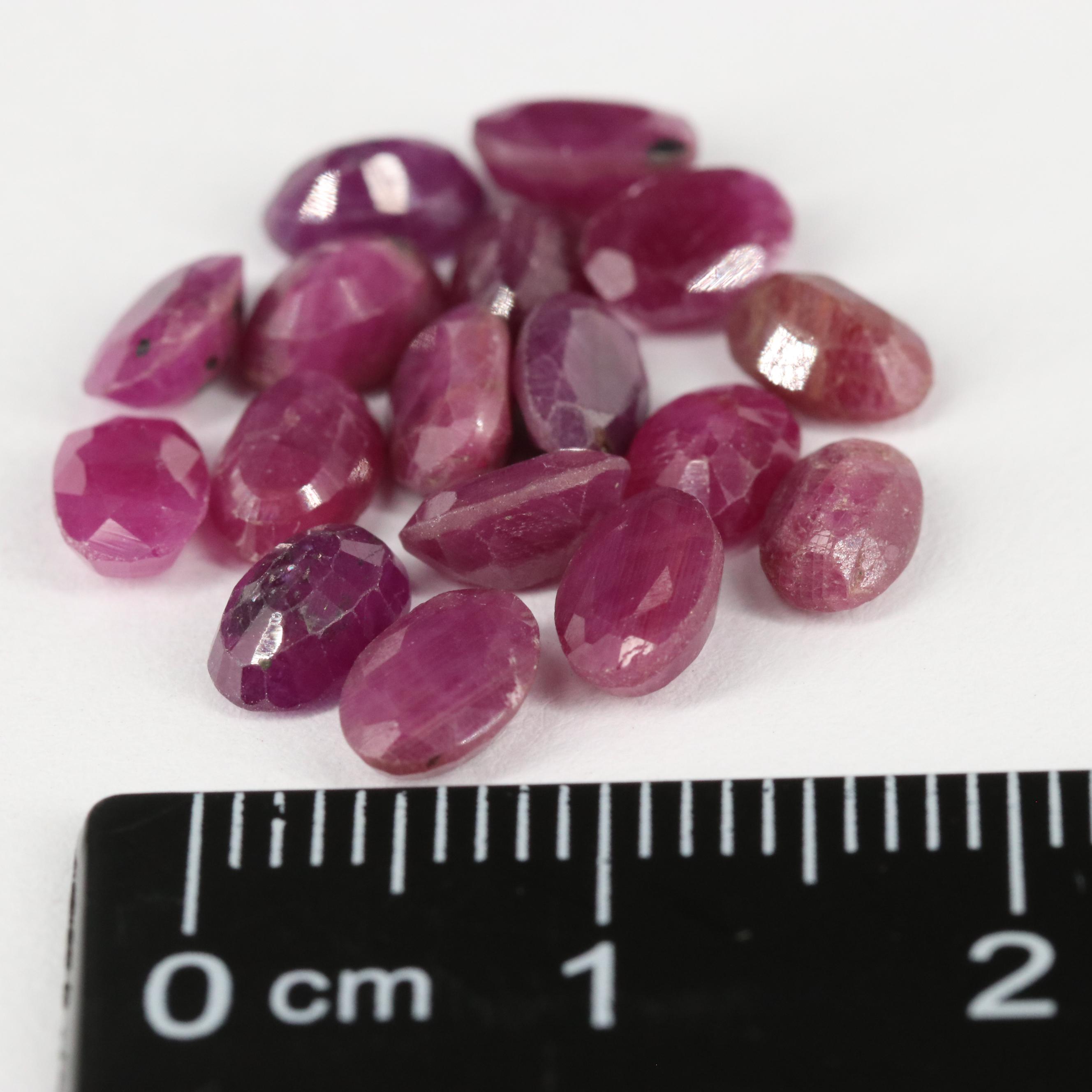 Loose 11.33 CTW Corundum