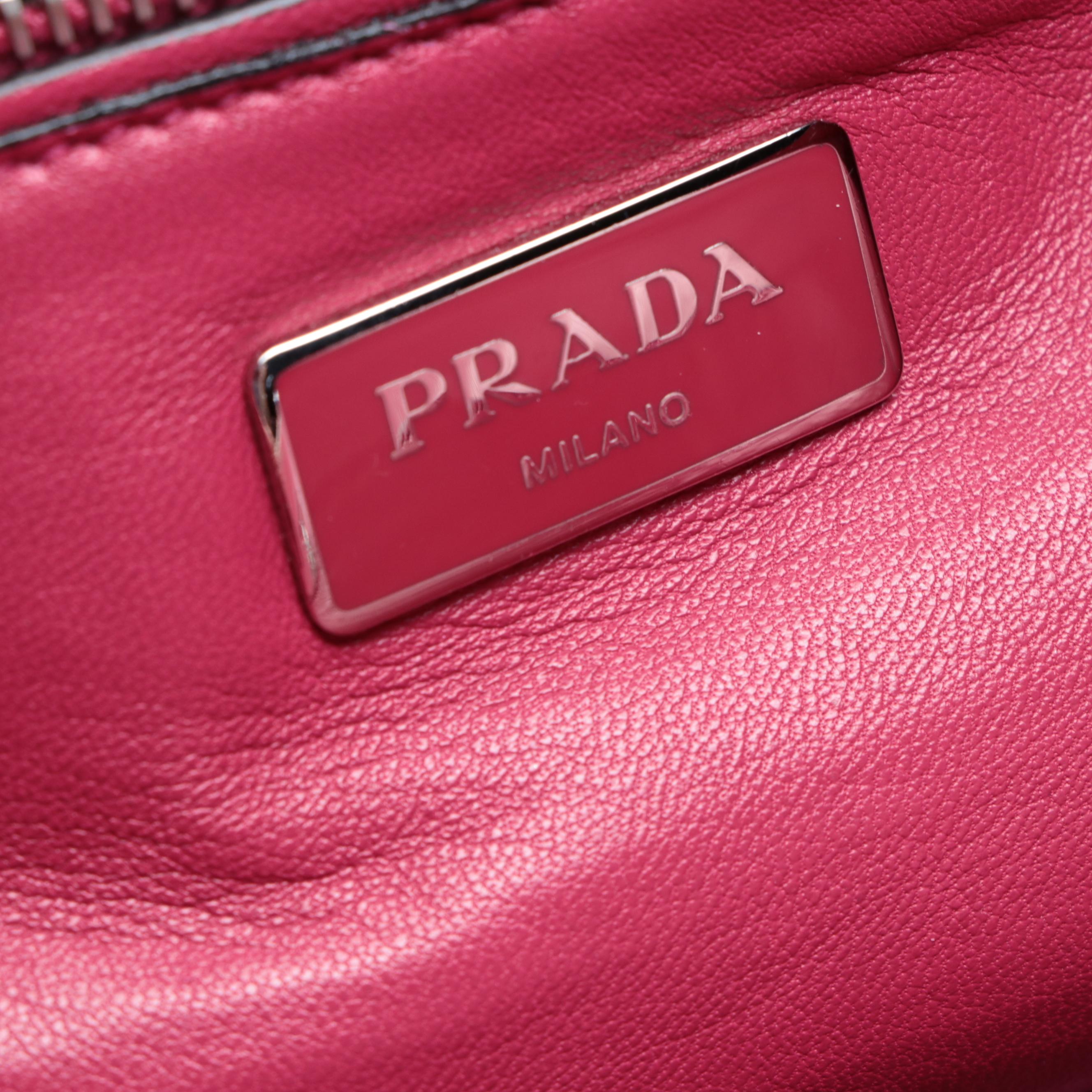 Prada Double Zip Tote in Scamosciato Suede