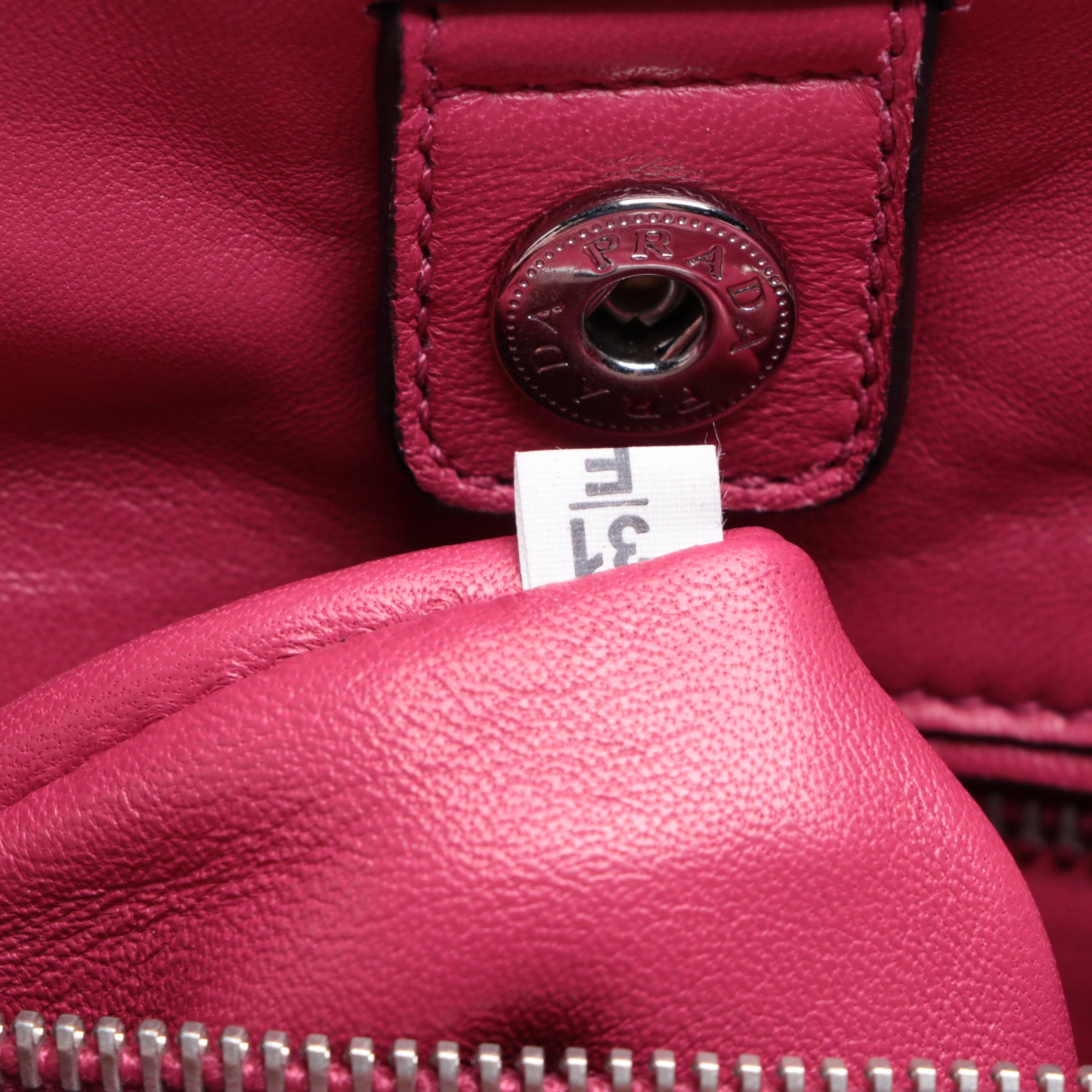 Prada Double Zip Tote in Scamosciato Suede