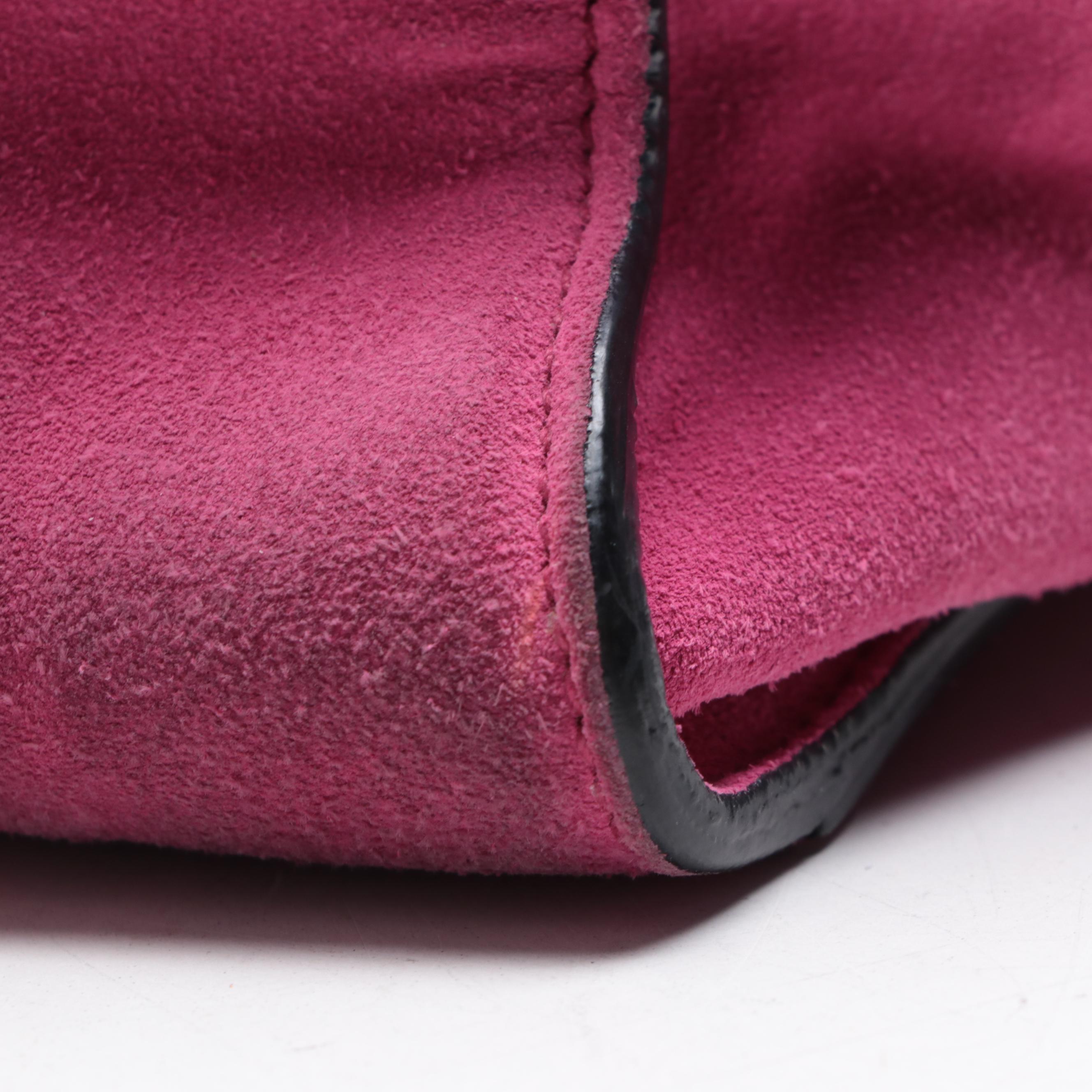 Prada Double Zip Tote in Scamosciato Suede